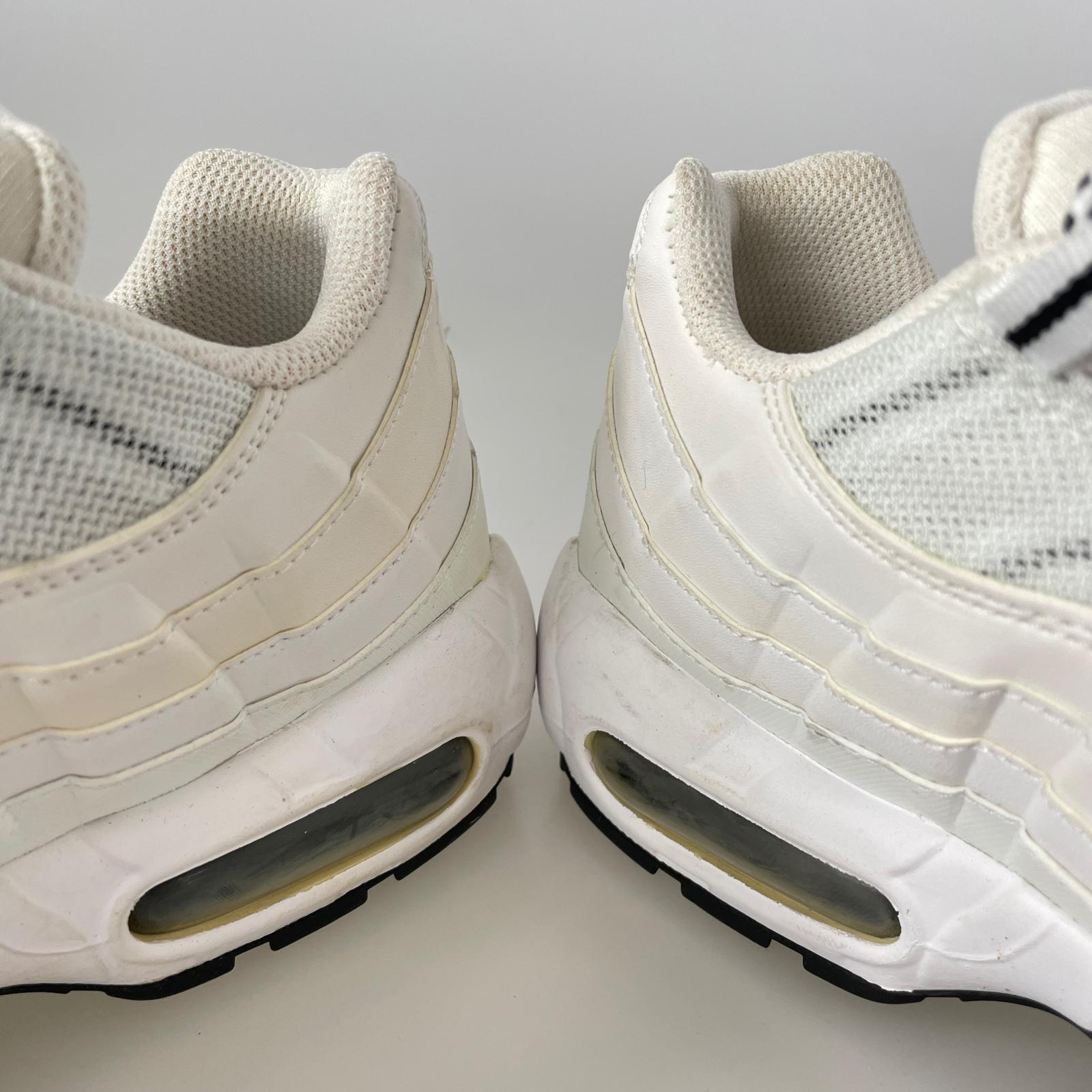 スニーカー AIR MAX 95 白 28cm 609048-109 28cm (US10 UK9 1/2 EU46) ホワイト