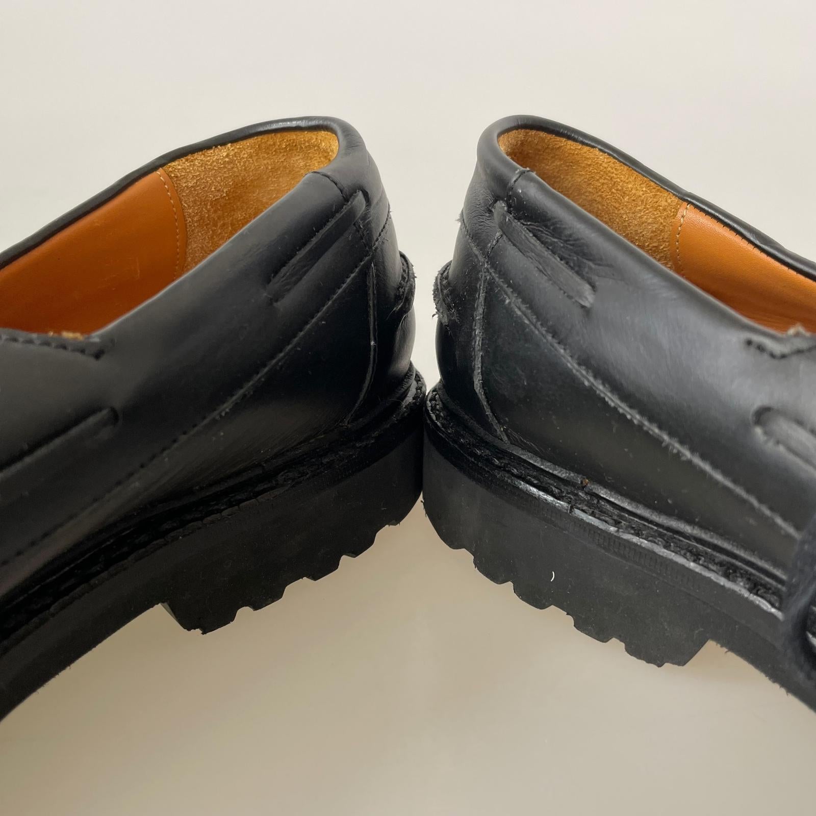 シューズ CONNOLLY レザーシューズ　黒　8 1/2 ブラック
