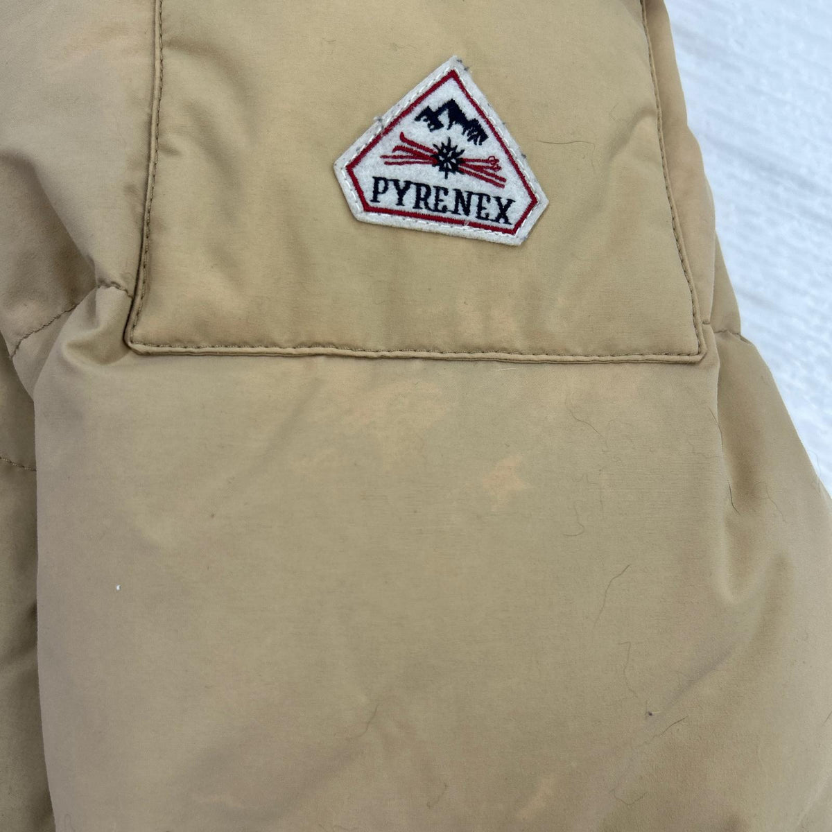ダウンジャケット PYRENEX ダウンジャケット M ベージュ