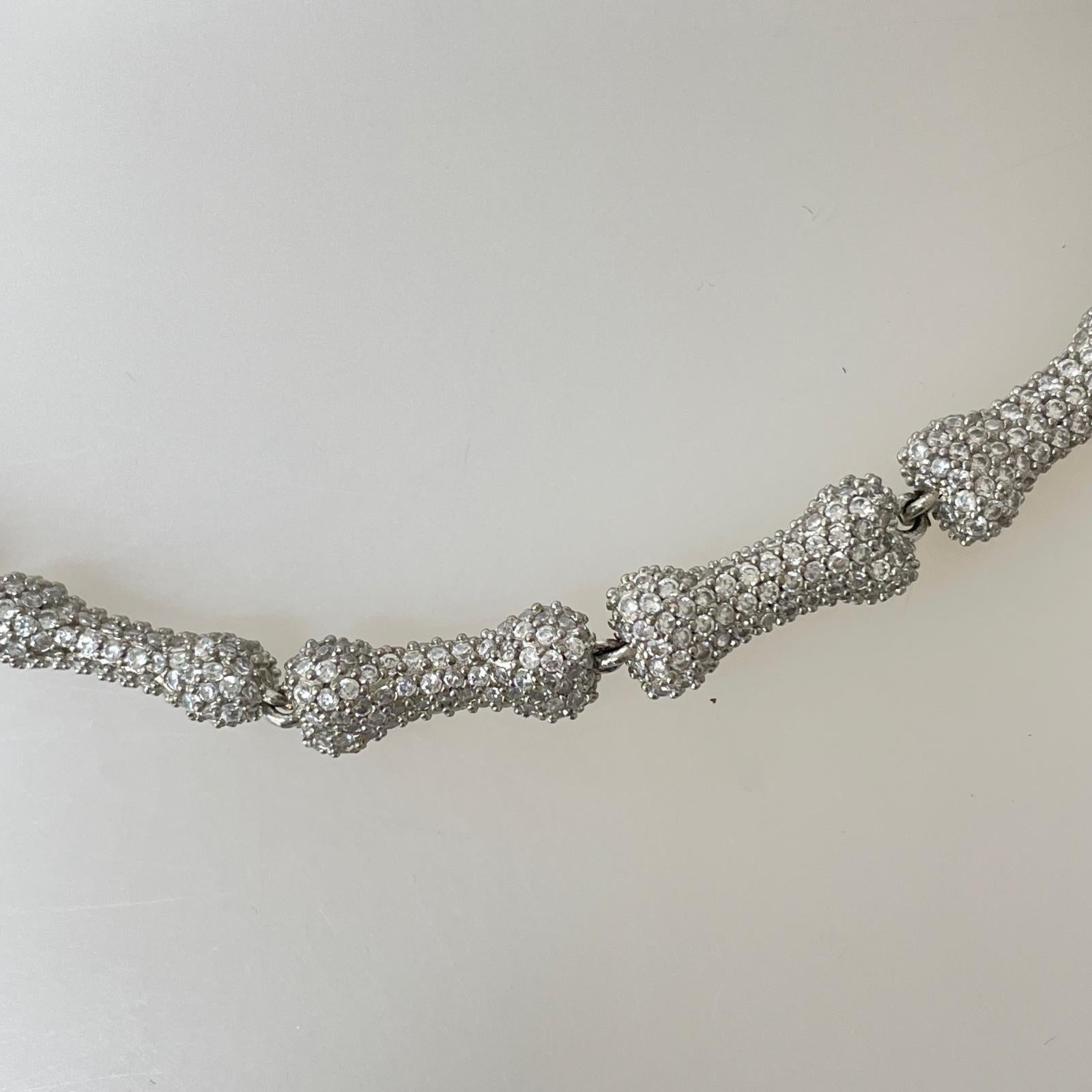 ネックレス $ole only bone chain necklace ボーンチェーンネックレス シルバー