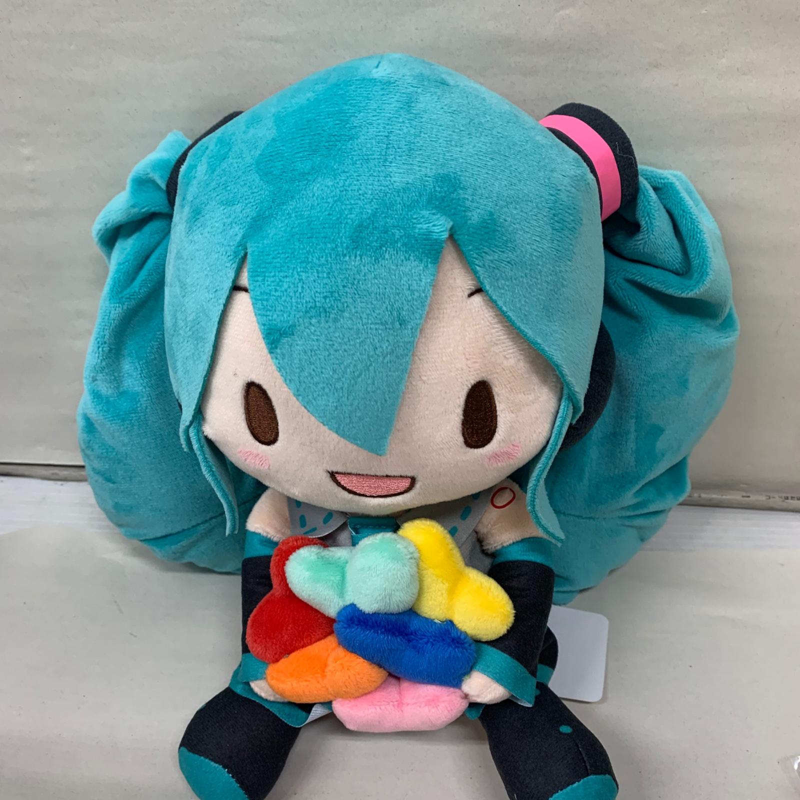 B賞 ふわぷちぬいぐるみ ミク・ルカ・レン・リン セット フィギュア/グッズ