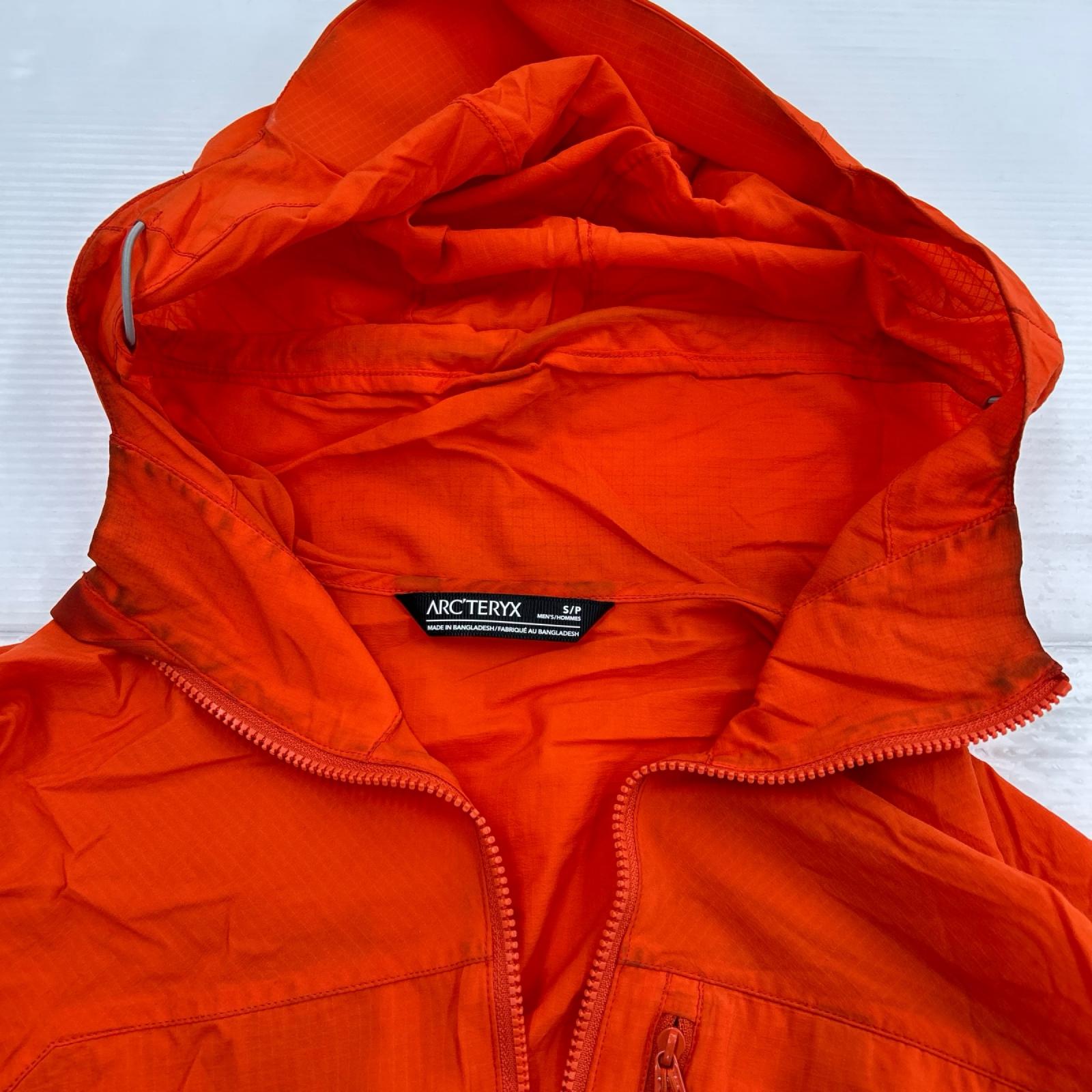 マウンテンパーカー ARC'TERYX SQUAMISH HOODY S オレンジ S