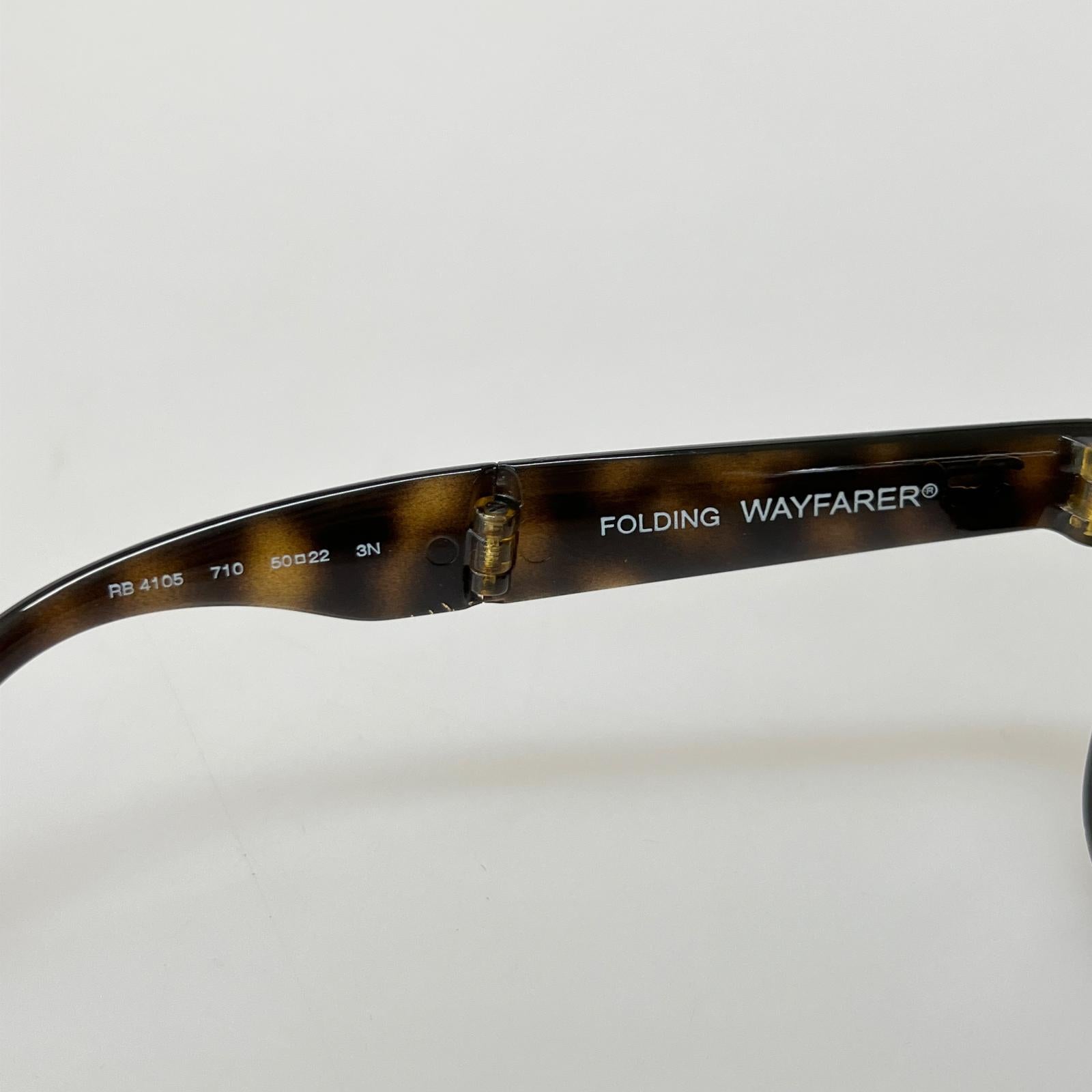 その他アクセサリー Folding Wayfarer ブラウン