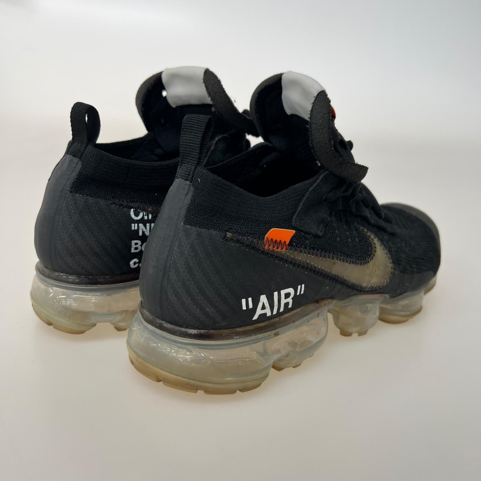 スニーカー ×Off-White Air Vapormax 27.0cm 27cm (US9 UK8 1/2 EU44) ブラック