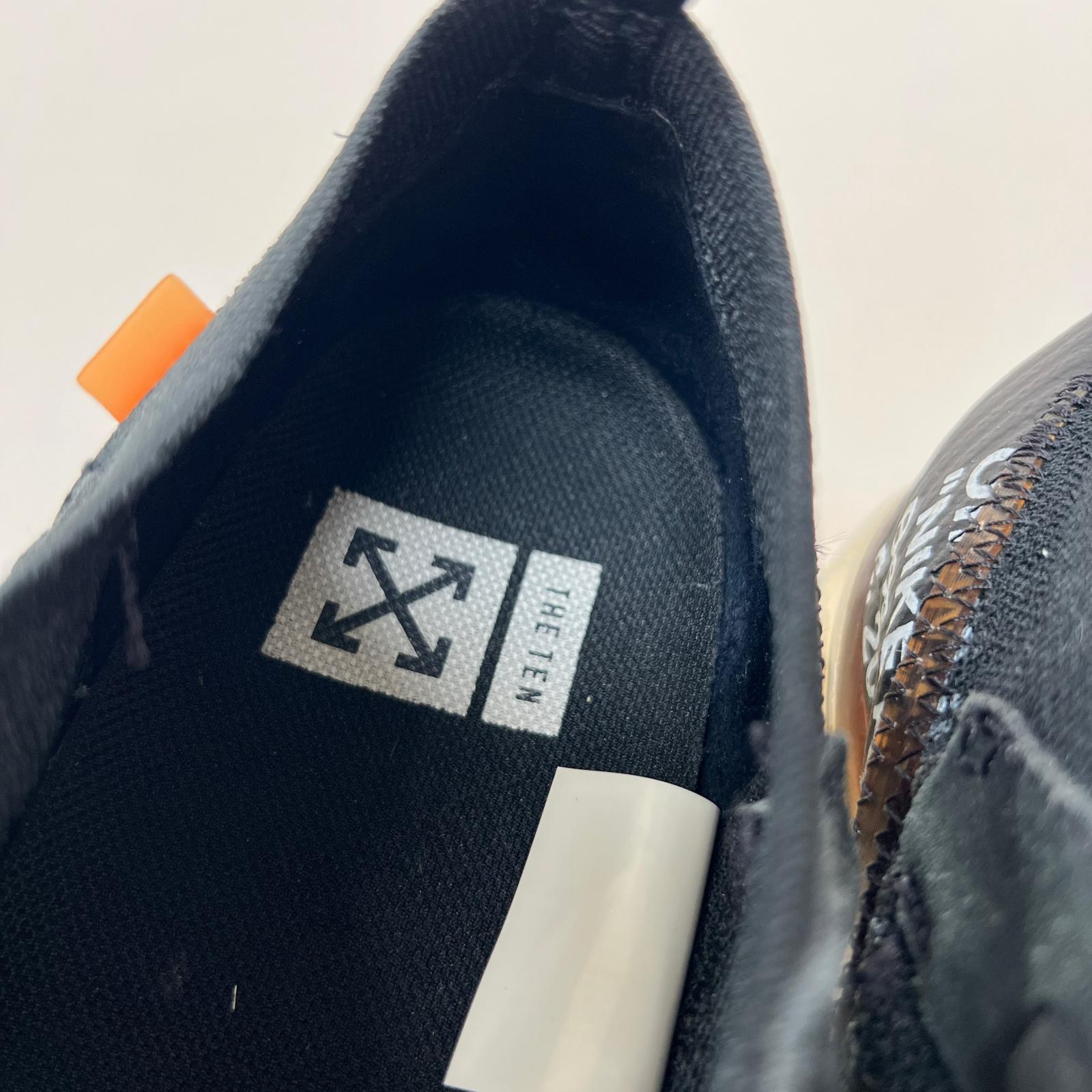 スニーカー ×Off-White Air Vapormax 27.0cm 27cm (US9 UK8 1/2 EU44) ブラック