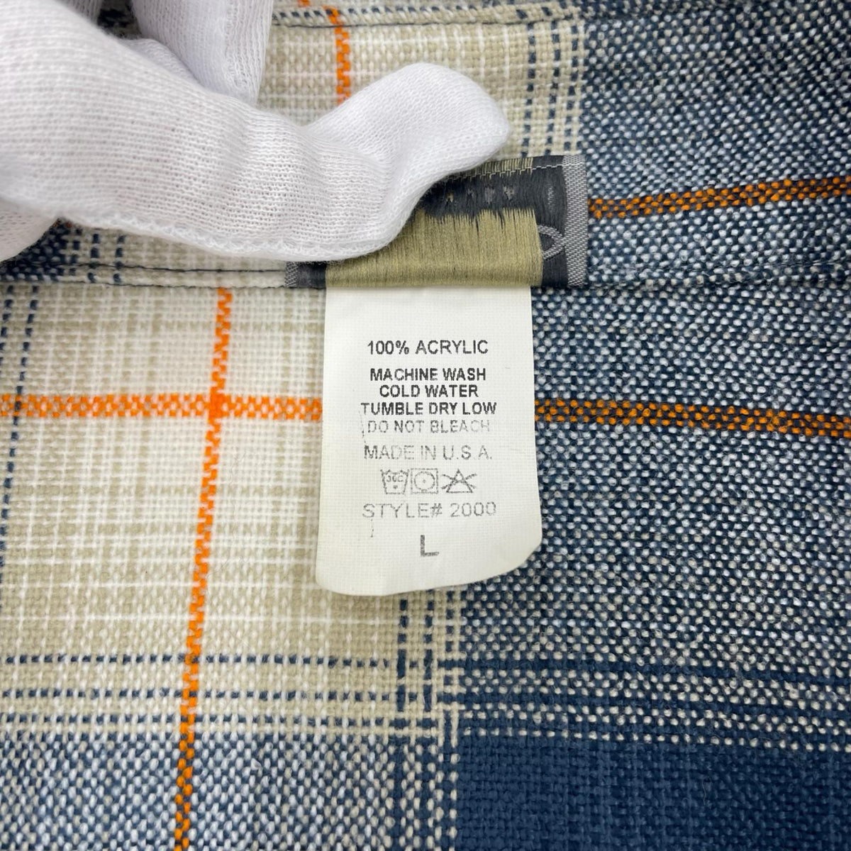 半袖シャツ CalTop FL PLAID ﾌﾟﾚｲﾄﾞﾁｪｯｸ L BLU L