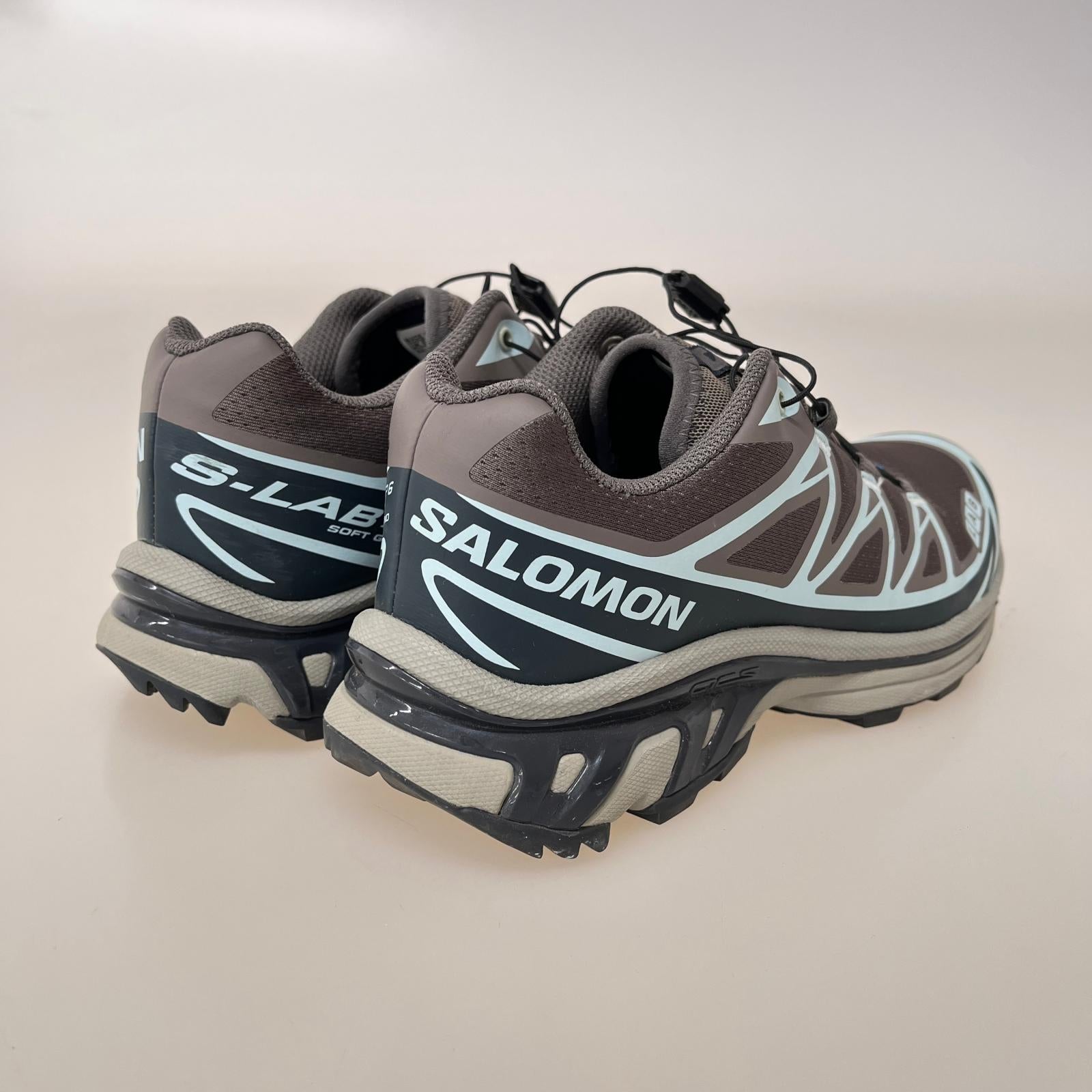 スニーカー Salomon XT-6 25.0cm 25cm (US7 UK6 1/2 EU40) ブラウン