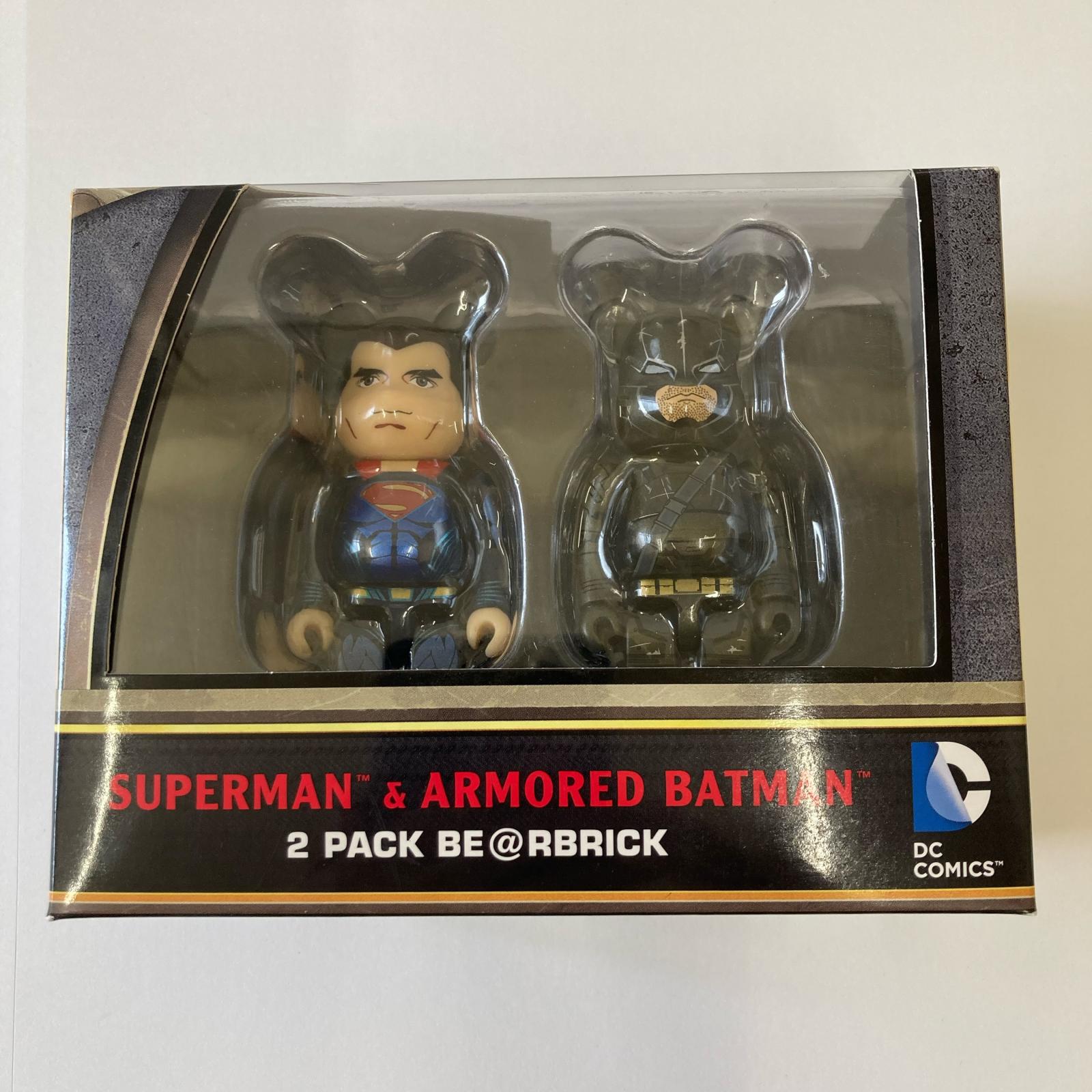 ベアブリック　スーパーマン　バットマン フィギュア/グッズ