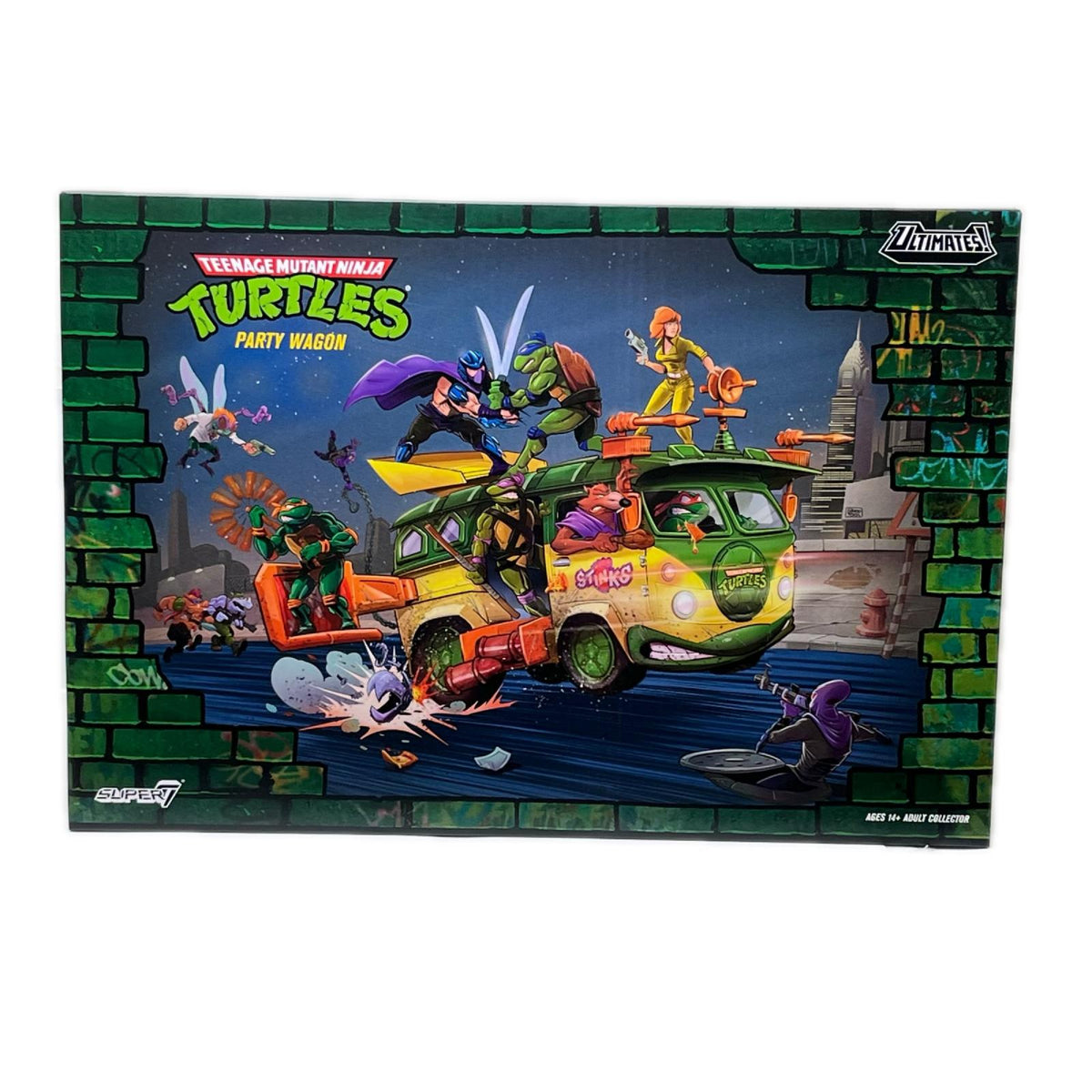 super7 パーティーワゴン ティーンエイジ・ミュータント・ニンジャ・タートルズ/TMNT/忍者タートルズ/ミュータント・タートルズ スーパー7 フィギュア/グッズ