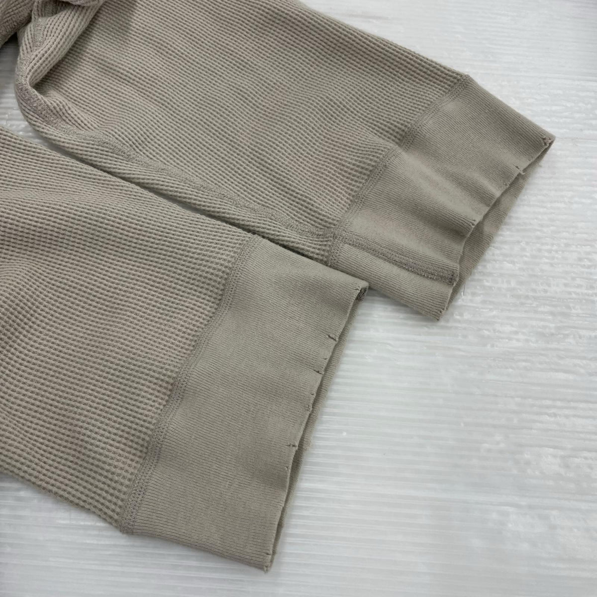 半袖Ｔシャツ ANCELLM 25AW AGEWAFFLECREWLSTSHIRT anc-ct134 （2） 2 ベージュ