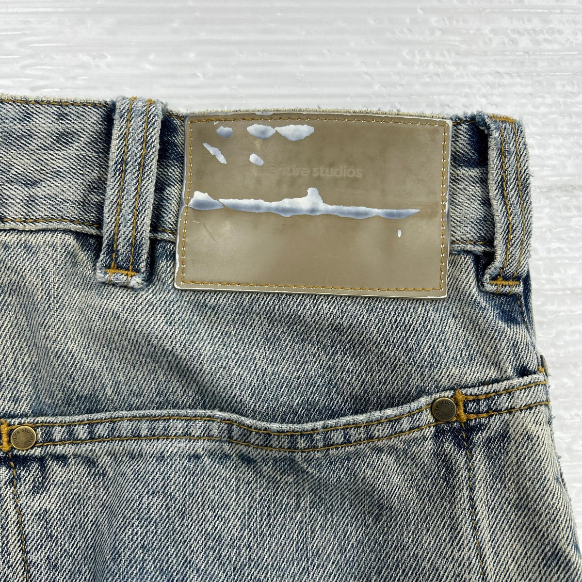 デニムパンツ entire studios 24AW GEM JEANS SURFACE WAVE ES2431SW （XS） ブルー