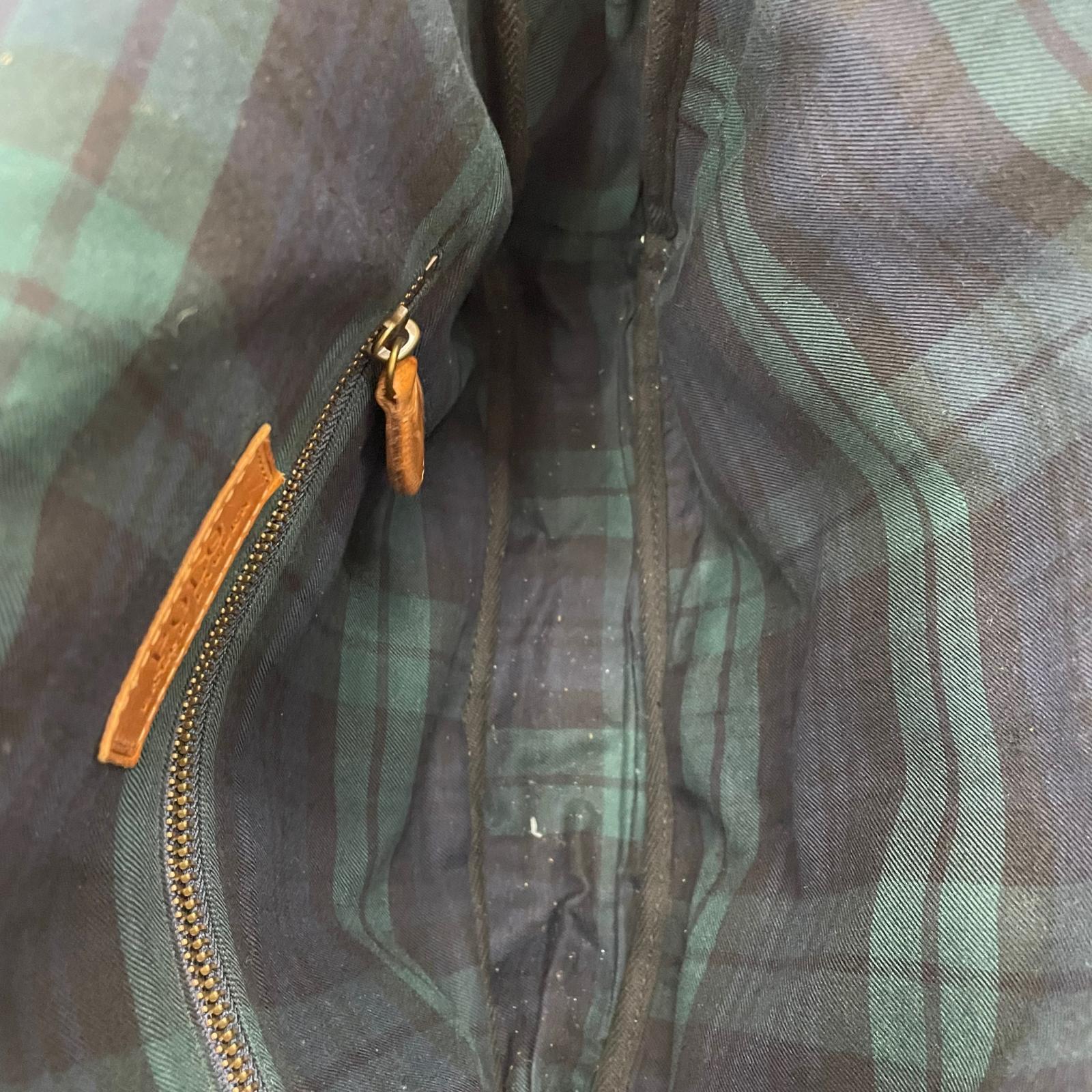 ショルダーバッグ POLO RALPH LAUREN レザーメッセンジャーバッグ 茶 ブラウン