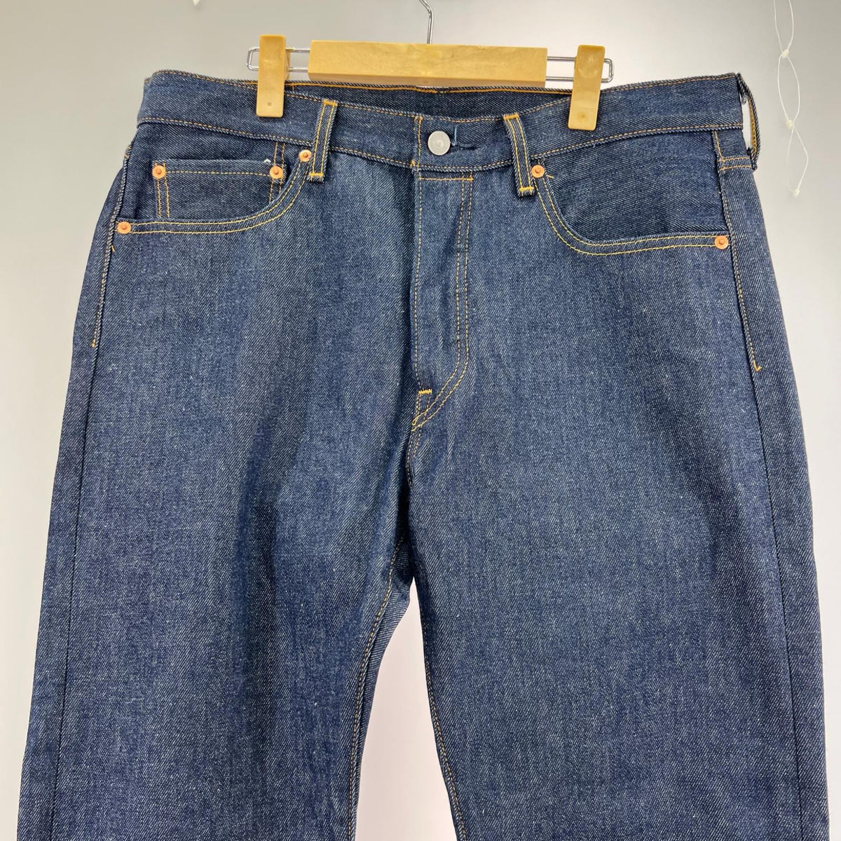 デニムパンツ 501 W33 L34 33 ネイビー