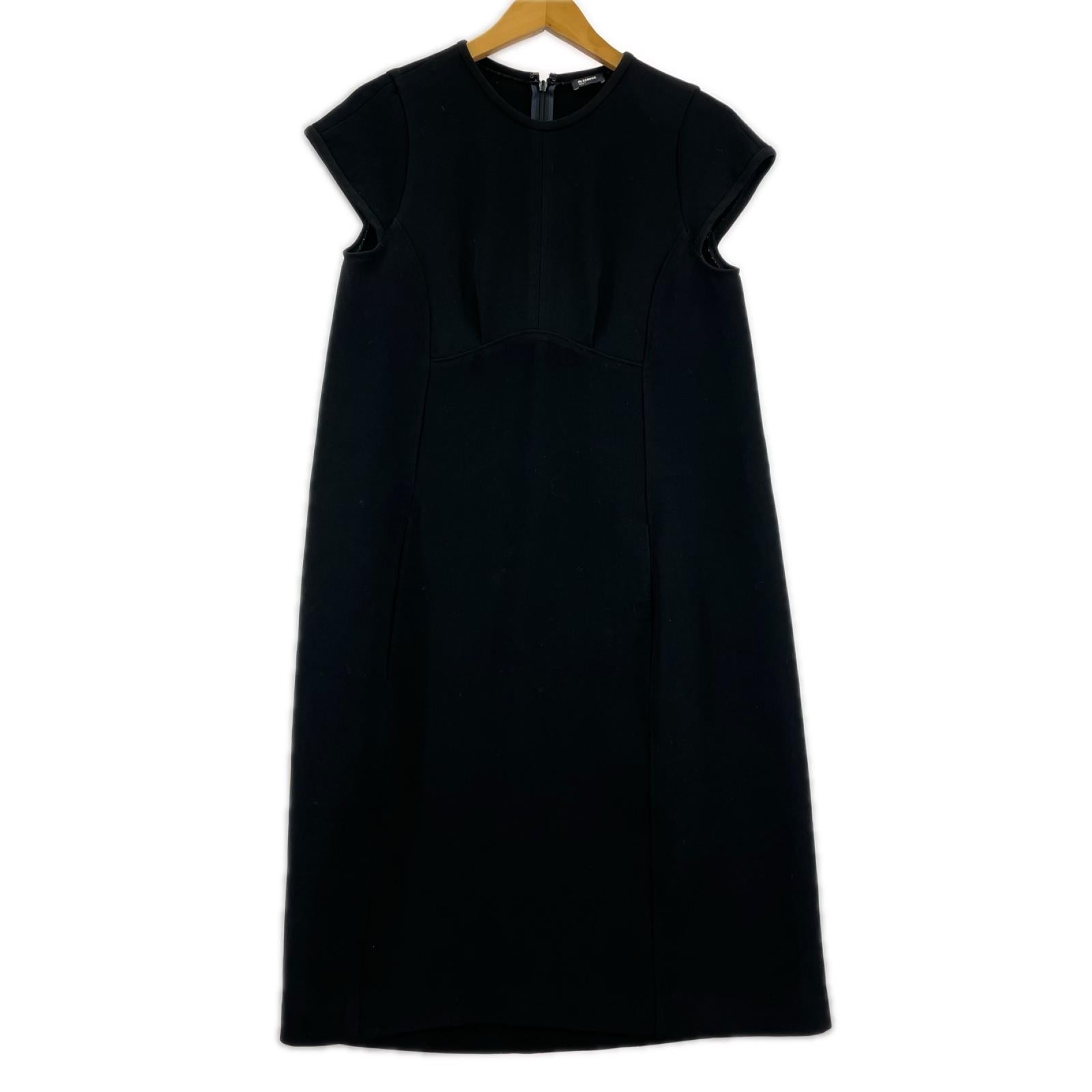 ワンピース JIL SANDER NAVY ノースリーブワンピース 34 黒 34 ブラック