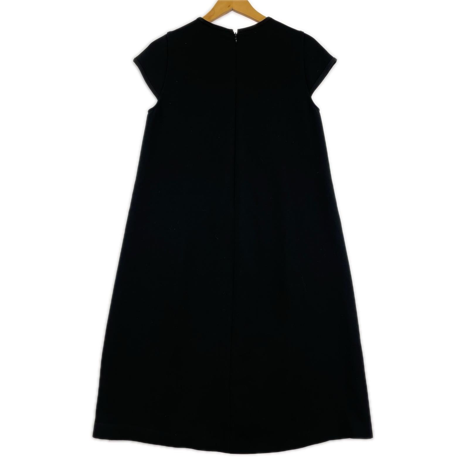 ワンピース JIL SANDER NAVY ノースリーブワンピース 34 黒 34 ブラック