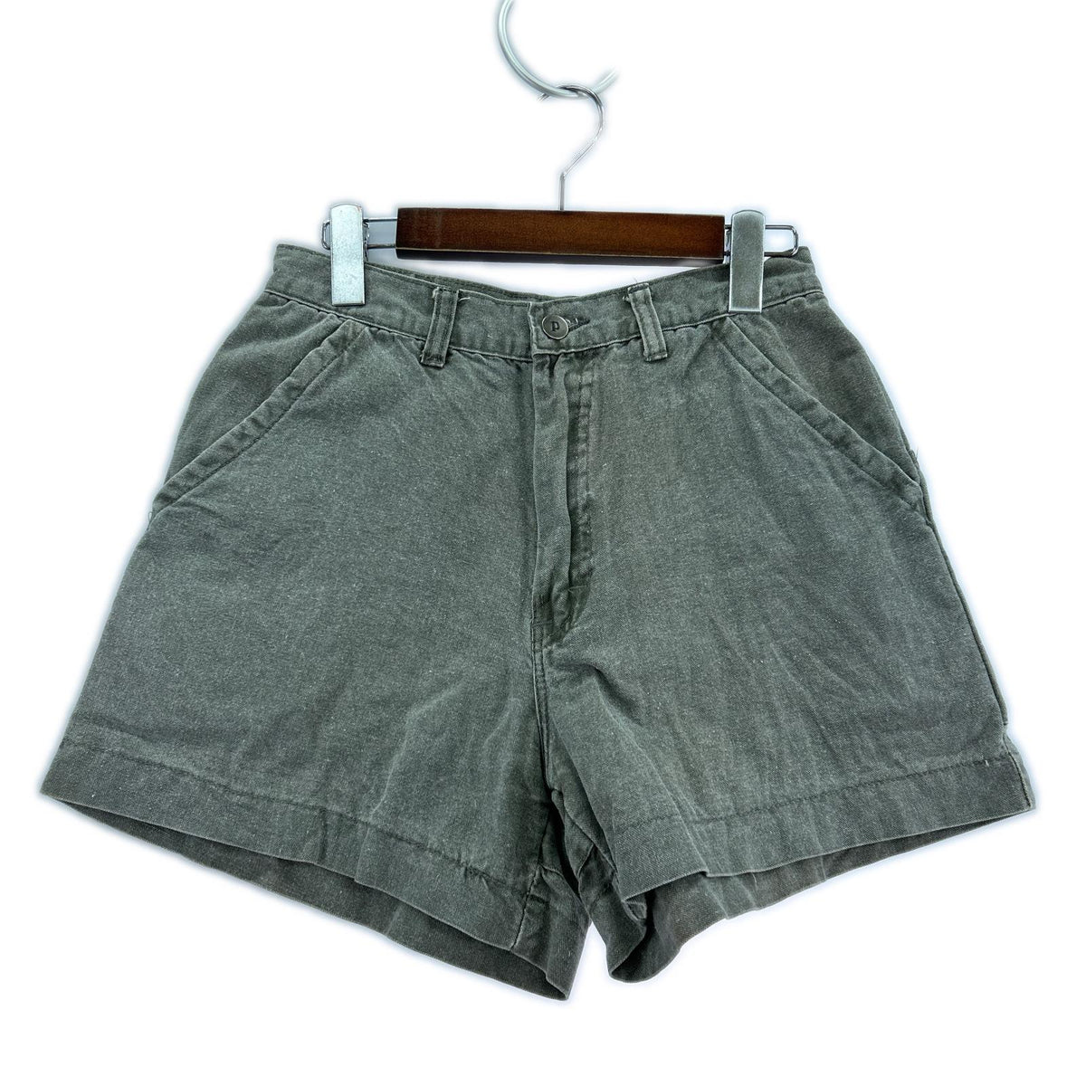 ショートパンツ 90s Pボタン ショーツ グレー