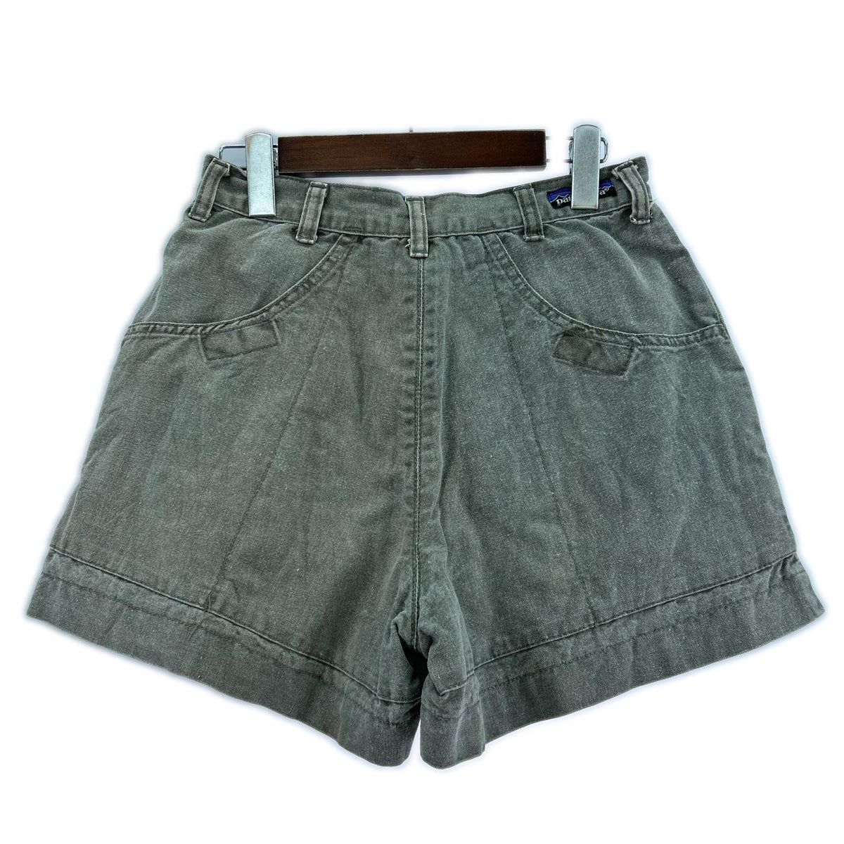 ショートパンツ 90s Pボタン ショーツ グレー