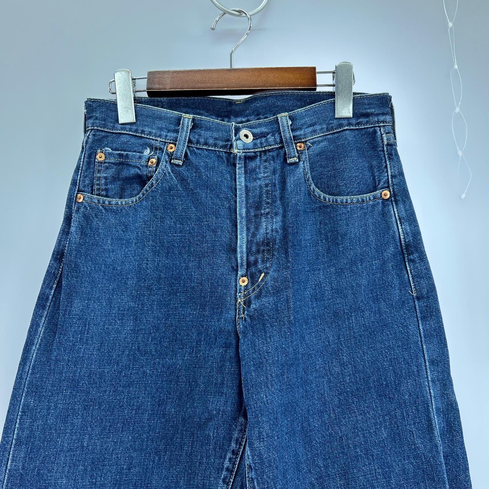 デニムパンツ 90s 702XX 復刻 日本製 ﾃﾞﾆﾑﾊﾟﾝﾂ 30 ネイビー