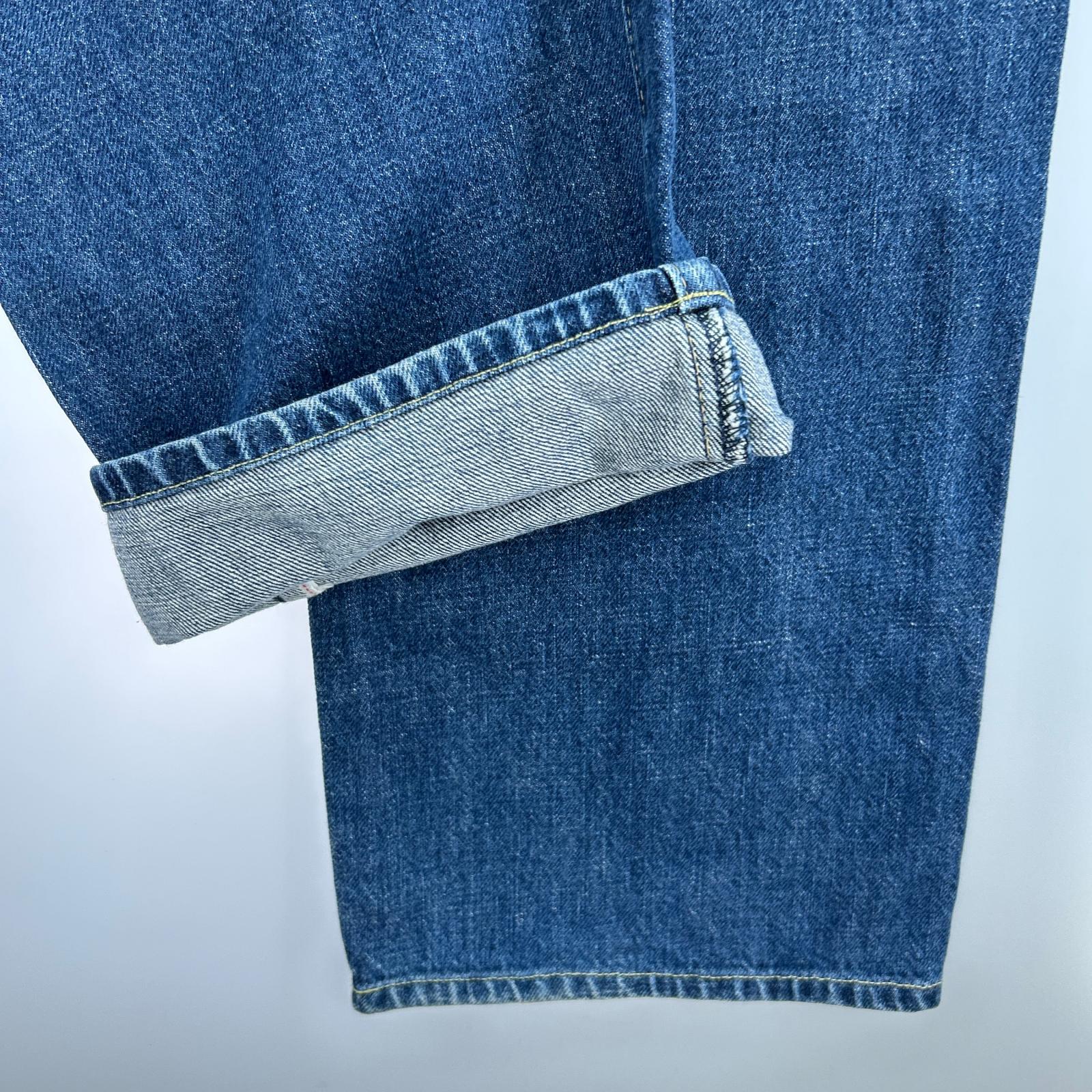 デニムパンツ 90s 702XX 復刻 日本製 ﾃﾞﾆﾑﾊﾟﾝﾂ 30 ネイビー