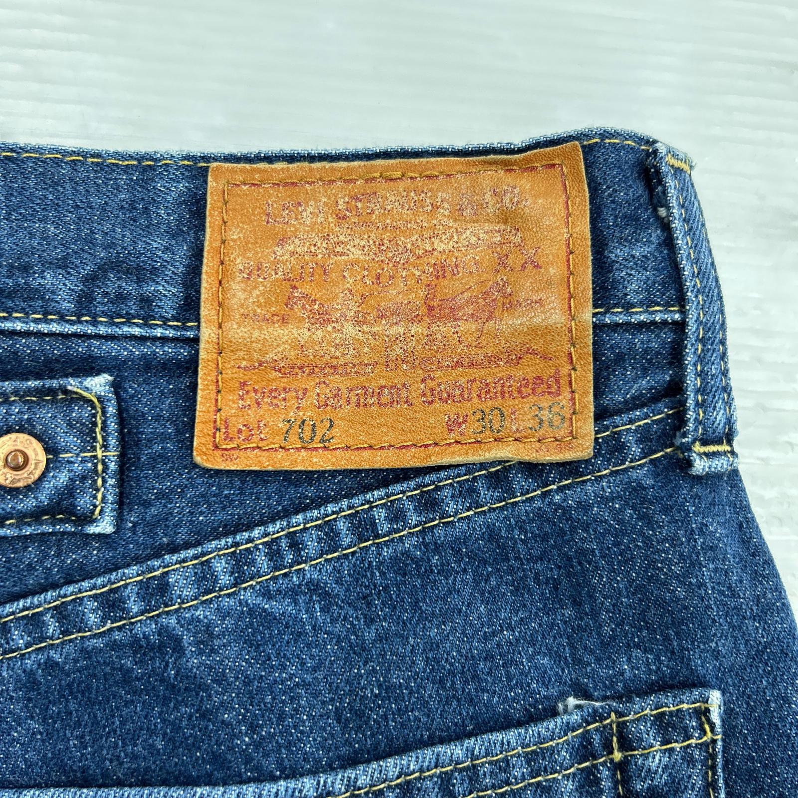 デニムパンツ 90s 702XX 復刻 日本製 ﾃﾞﾆﾑﾊﾟﾝﾂ 30 ネイビー