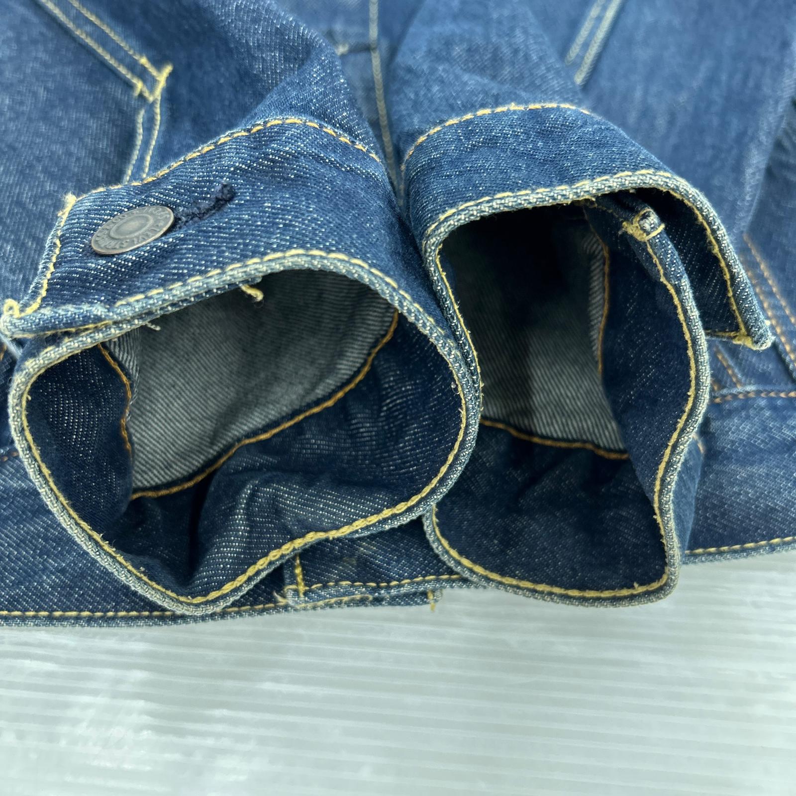 デニムジャケット TRUCKER JACKET ｲﾝﾃﾞｨｺﾞ/PC9-722334-0557 L ネイビー