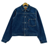 デニムジャケット 90s 71506XX 1st 1st 復刻 日本製 ﾃﾞﾆﾑｼﾞｬｹｯﾄ 38 ネイビー