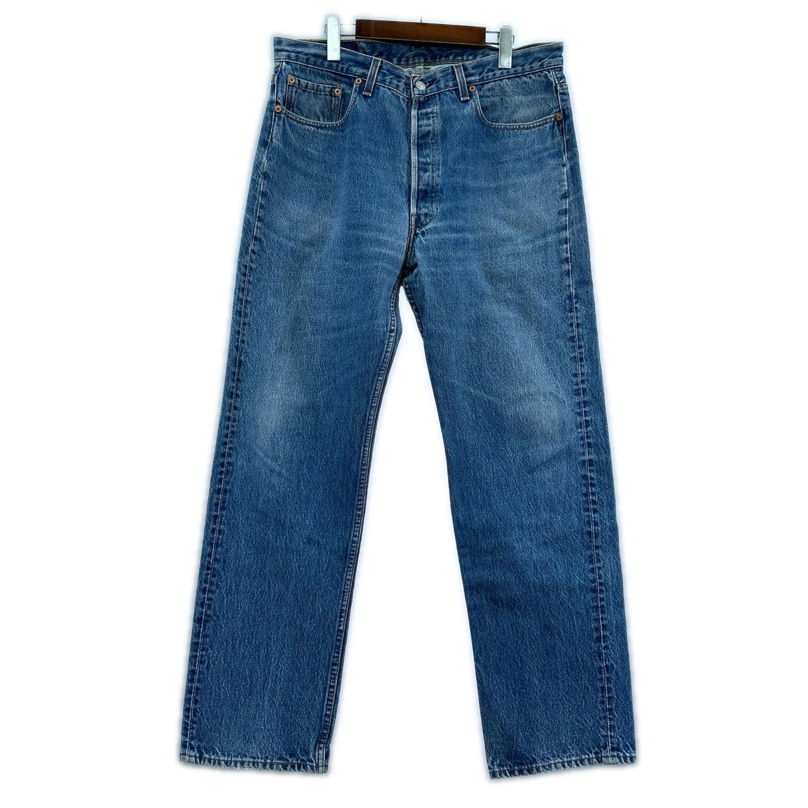 デニムパンツ 94年製 501 USA製 ﾃﾞﾆﾑﾊﾟﾝﾂ 38 ブルー