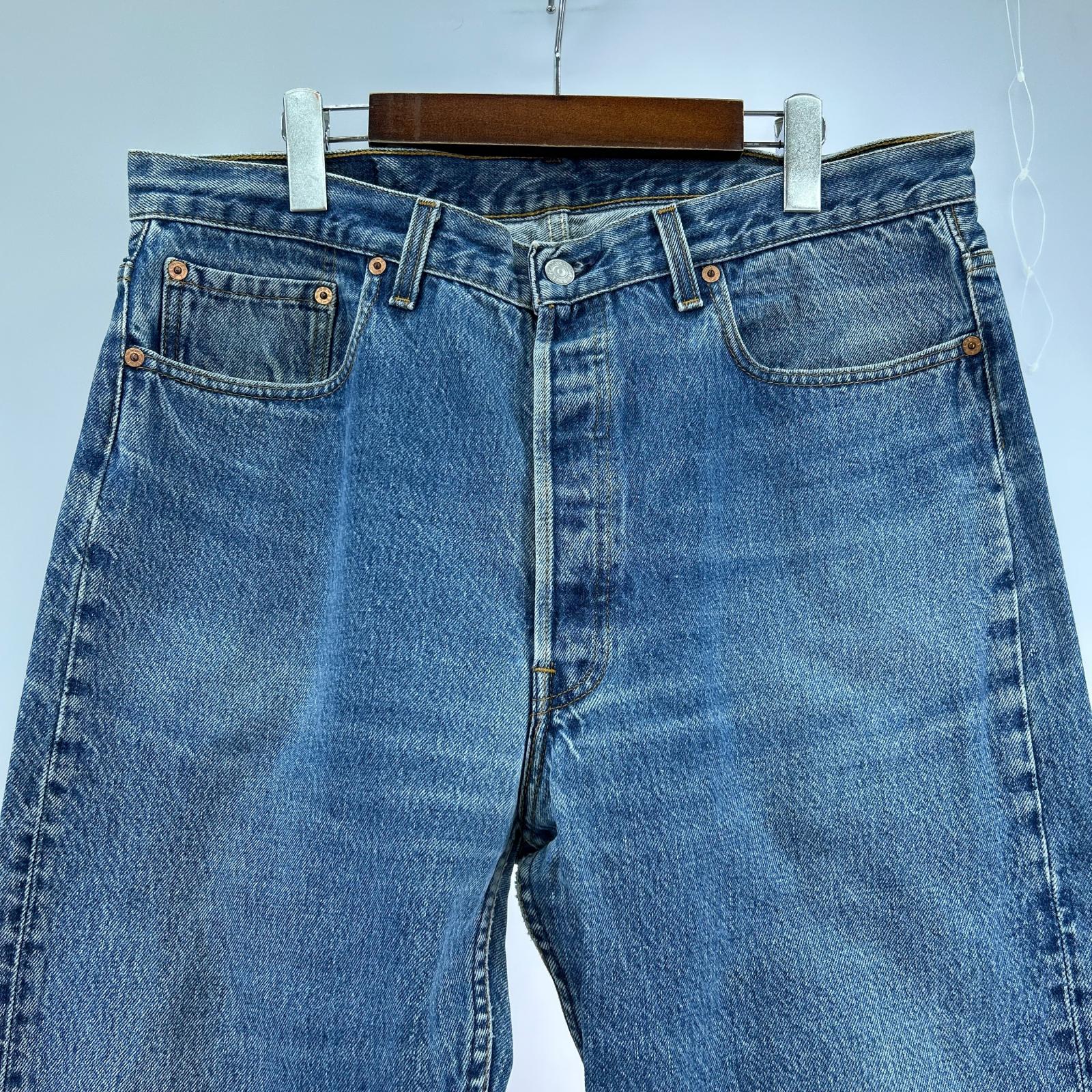 デニムパンツ 94年製 501 USA製 ﾃﾞﾆﾑﾊﾟﾝﾂ 38 ブルー