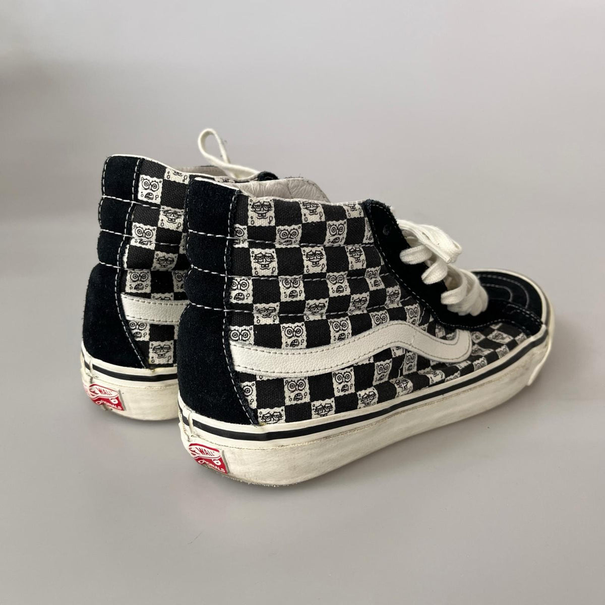 スニーカー ｽﾎﾟﾝｼﾞﾎﾞﾌﾞ Old Skool Hi ﾌﾞﾗｯｸ 27.5cm (US9 1/2 UK9 EU45) ブラック