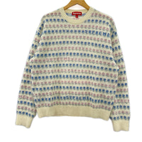 ニット 25FW Flower Metallic Sweater (M) アイボリー M ホワイト