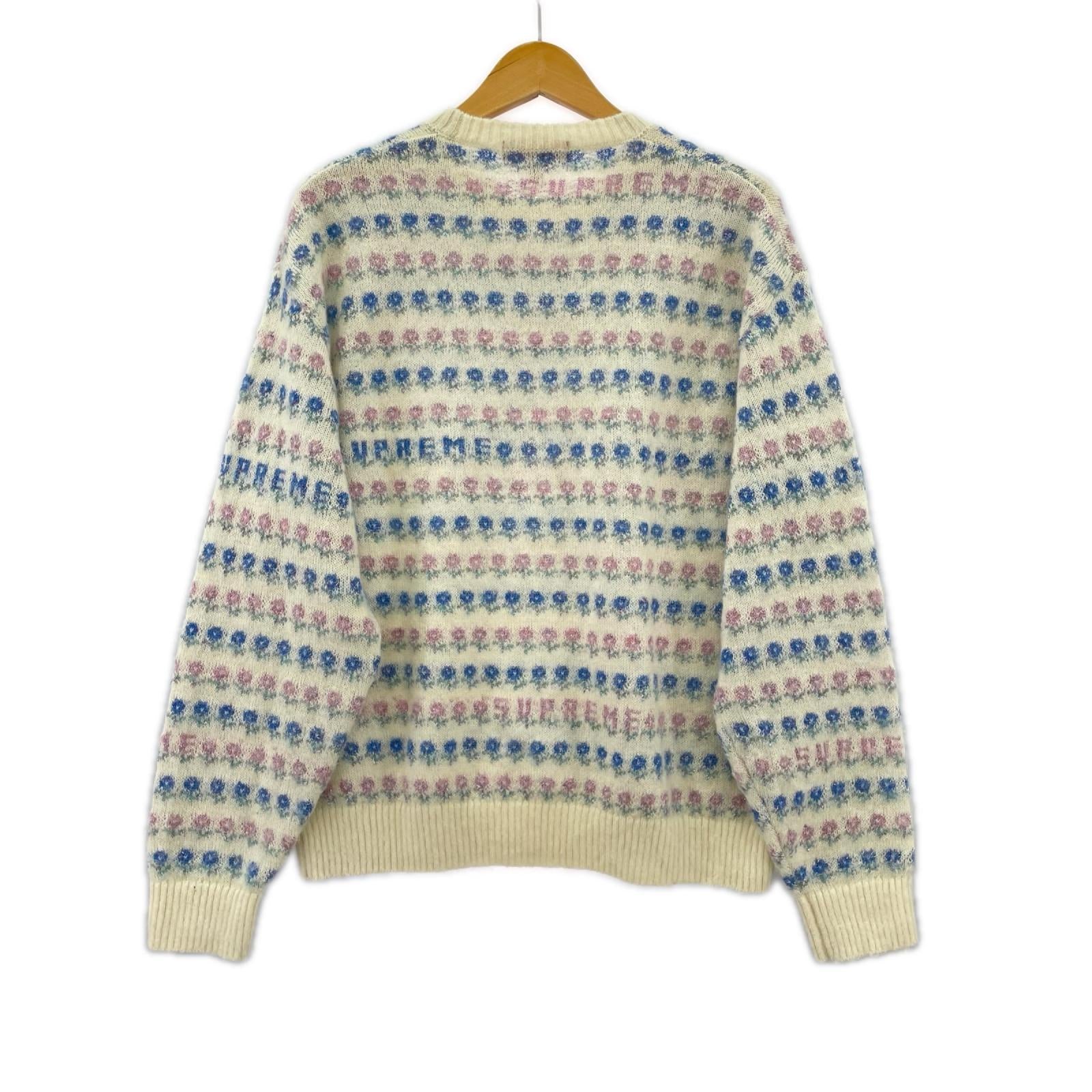 ニット 25FW Flower Metallic Sweater (M) アイボリー M ホワイト