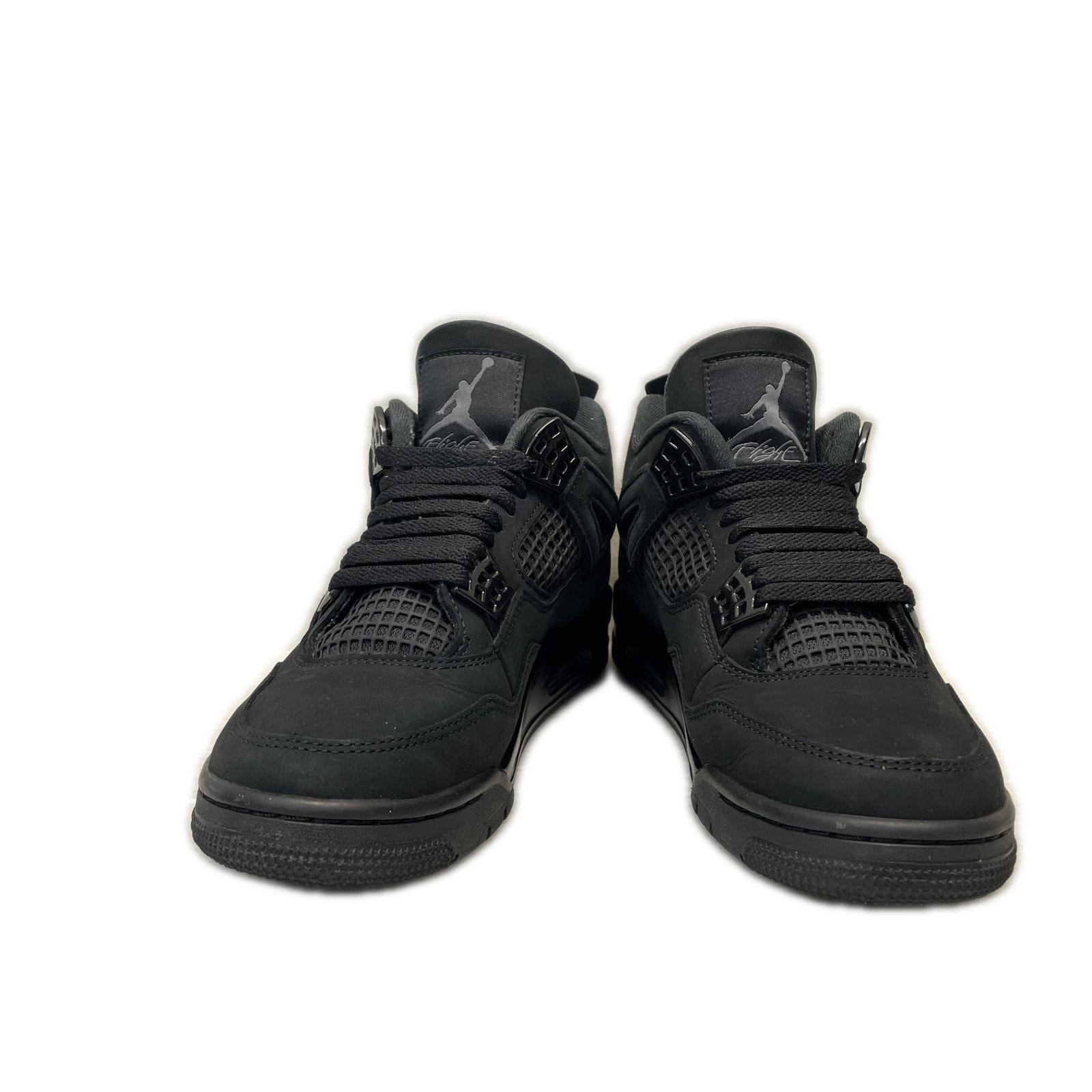 スニーカー NIKE AIR JORDAN 4 RETRO BLACK CAT 2025 26.0cm FV5029-010