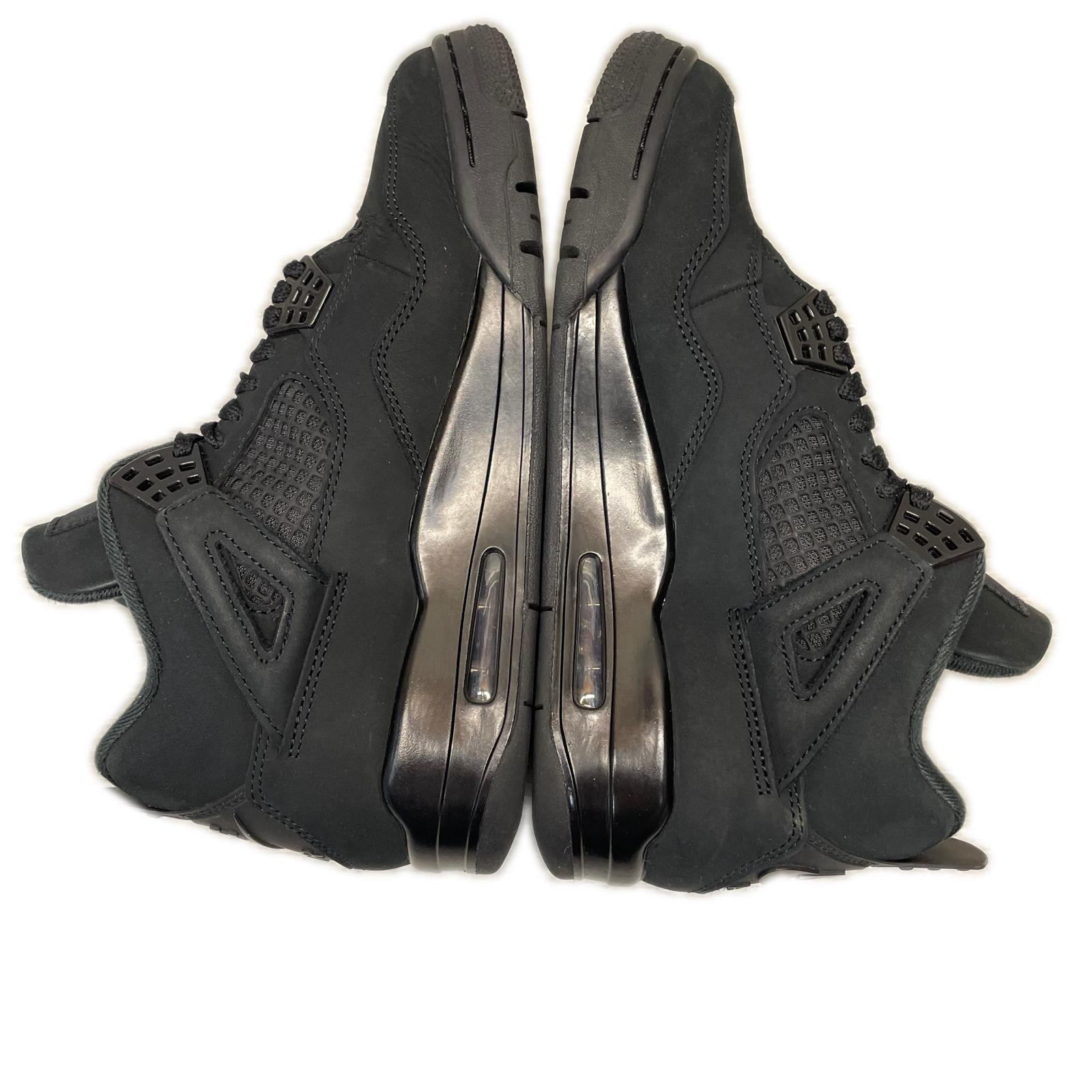 スニーカー NIKE AIR JORDAN 4 RETRO BLACK CAT 2025 26.0cm FV5029-010