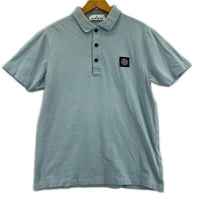 半袖Ｔシャツ 胸ロゴ 青系 (M) M ブルー