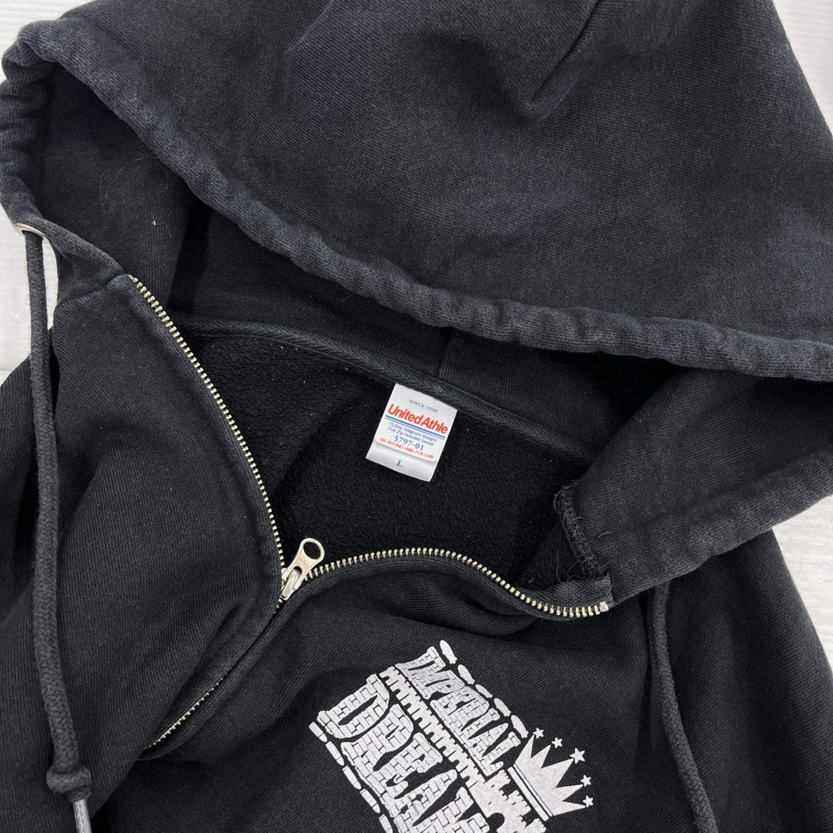 パーカー IMPERIAL DREAMS ZIP UP Parka L BLK L ブラック