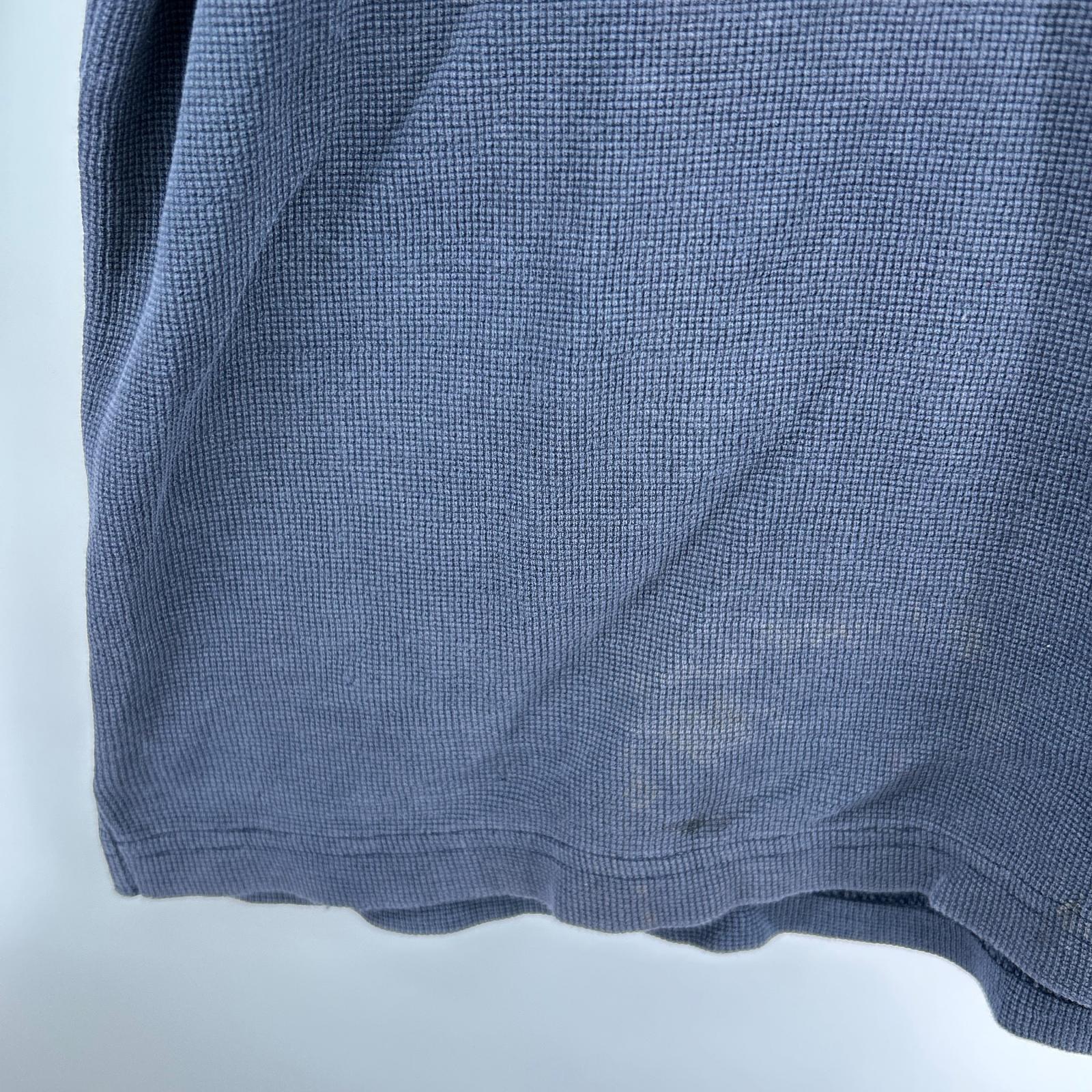 長袖Ｔシャツ ヘンリーネックサーマル ネイビー