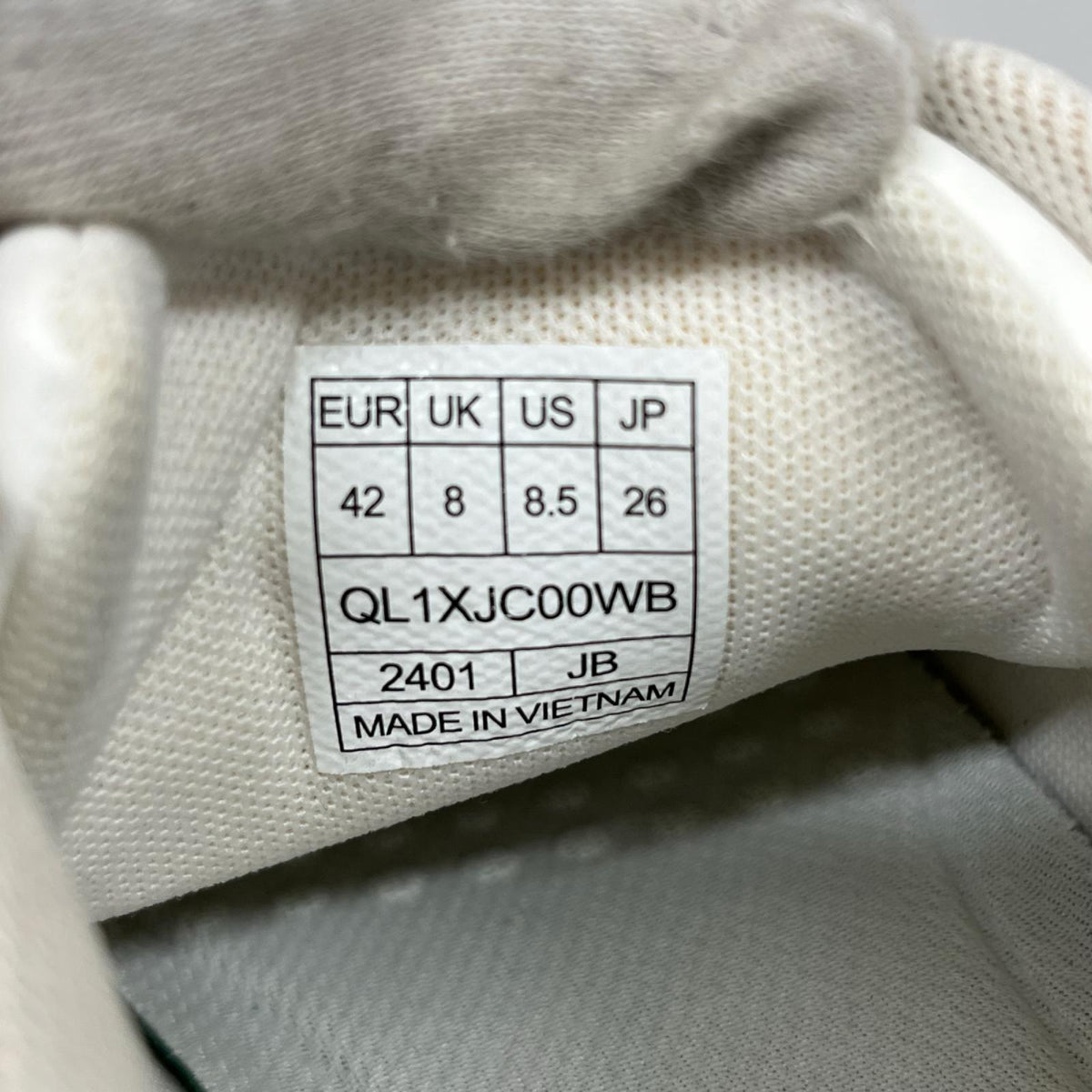 スニーカー le coq　Sportif LCSエンブレム　26.0㎝ WH/BL 26cm (US8 UK7 1/2 EU42) ホワイト