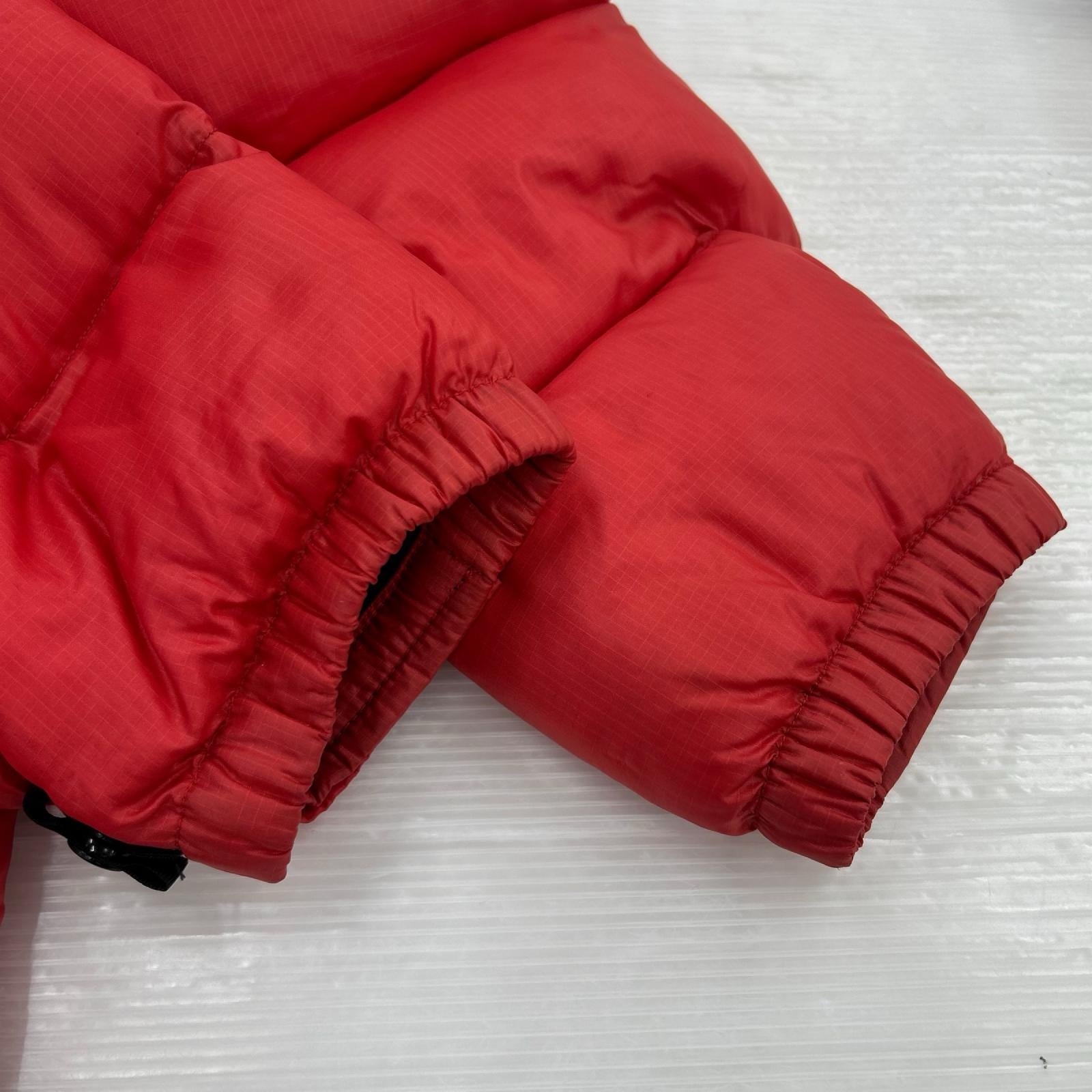ダウンジャケット NUPUTSE JACKET 赤黒 (L) L