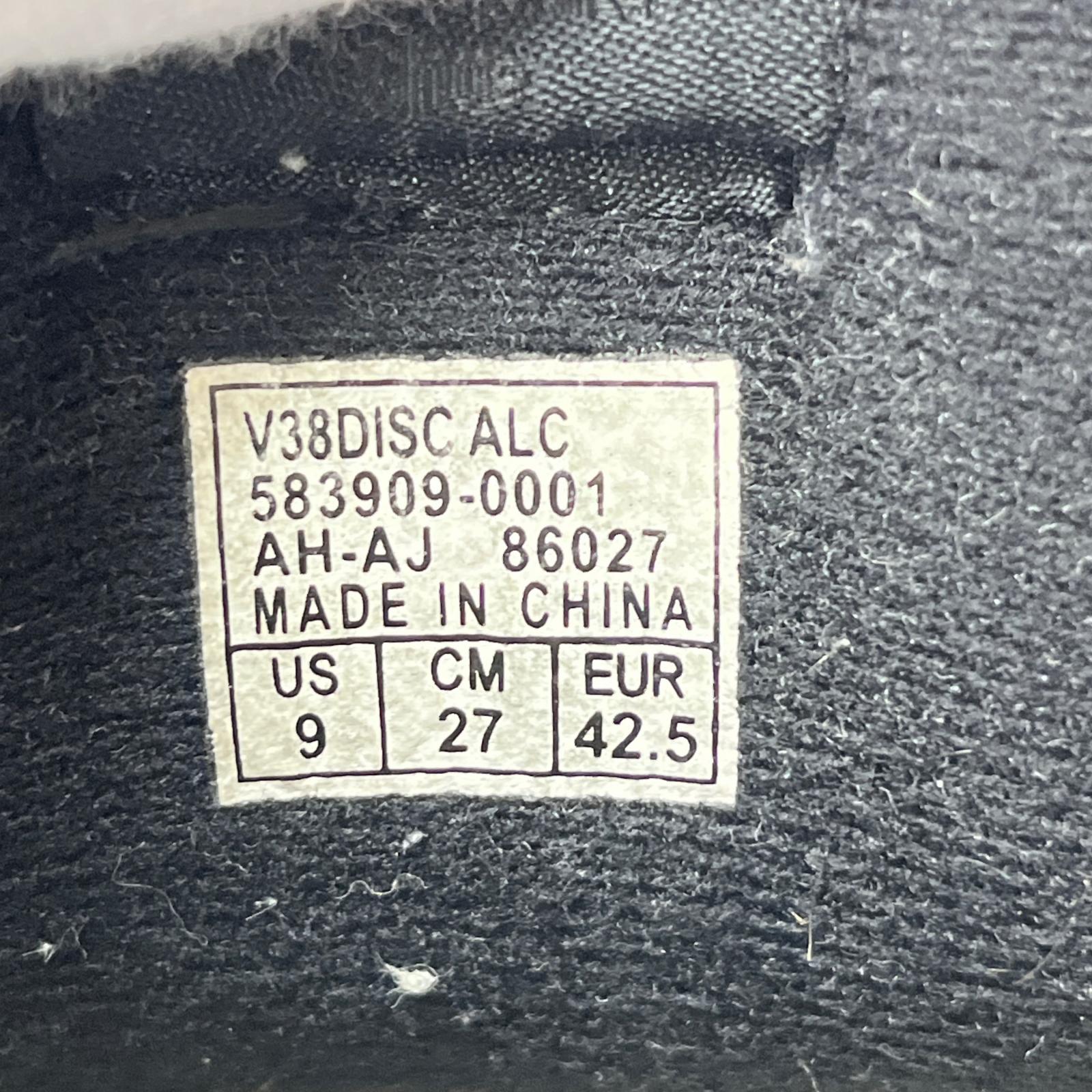 スニーカー ALEXANDER LEE CHANG SK8-HI DISC SNEAKER 27cm (US9 UK8 1/2 EU44) ブラック