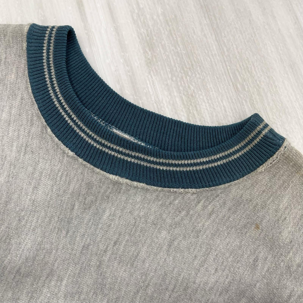 スウェット 90s REVERSEWEAVE グレー 緑 M M