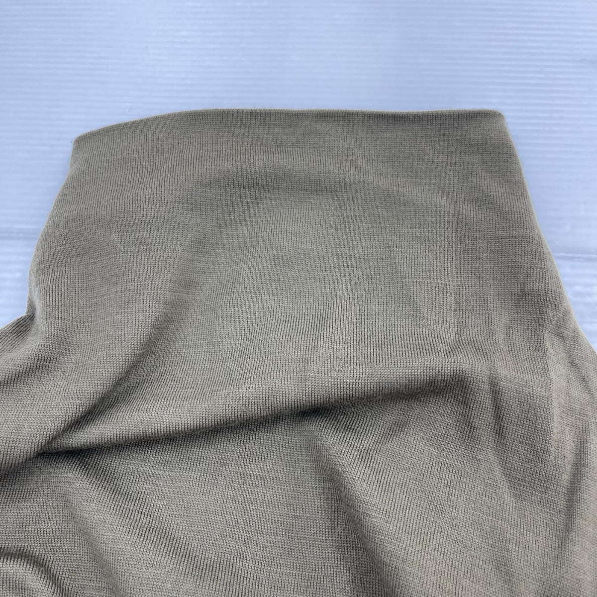 長袖Ｔシャツ ﾒﾘﾉｳｰﾙﾊｲﾈｯｸTEE (XS) カーキ