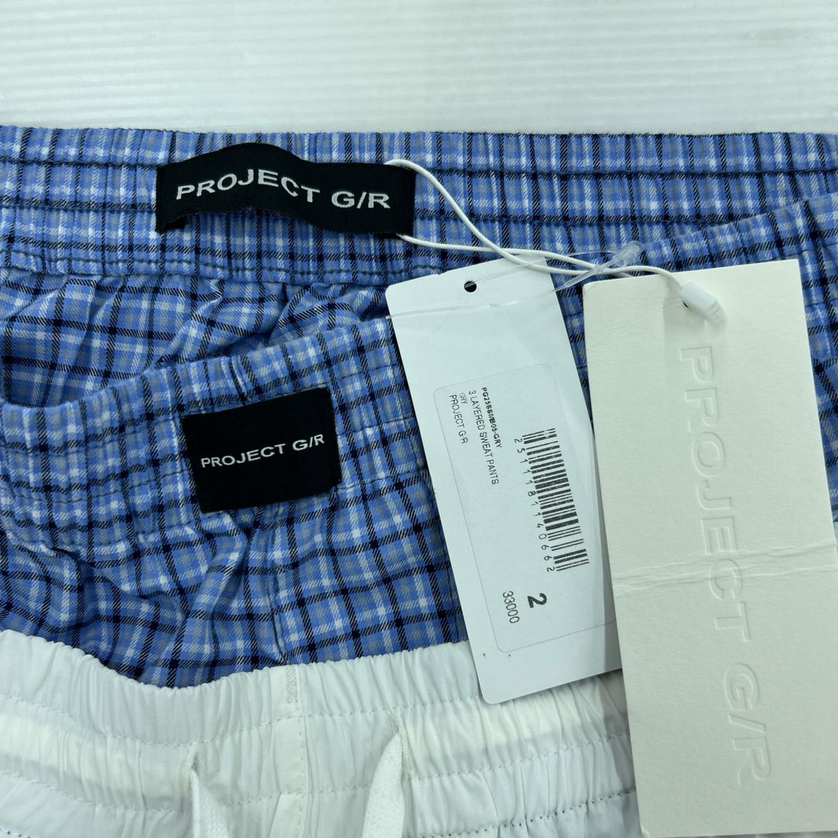 パンツ PROJECT G/R 3 LAYERED SWEAT PANTS グレー 2 2 グレー