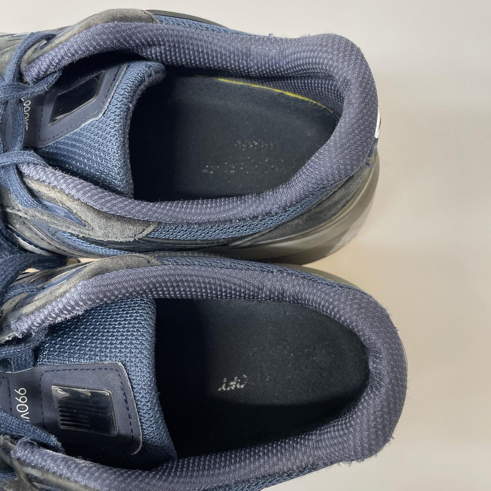 スニーカー USA製 ローカットスニーカー NAVY/SILVER 28.0cm 28cm (US10 UK9 1/2 EU46) ブルー