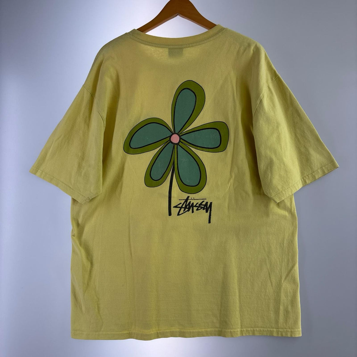 半袖Ｔシャツ ﾌﾗﾜｰ Tee 黄色 L L イエロー