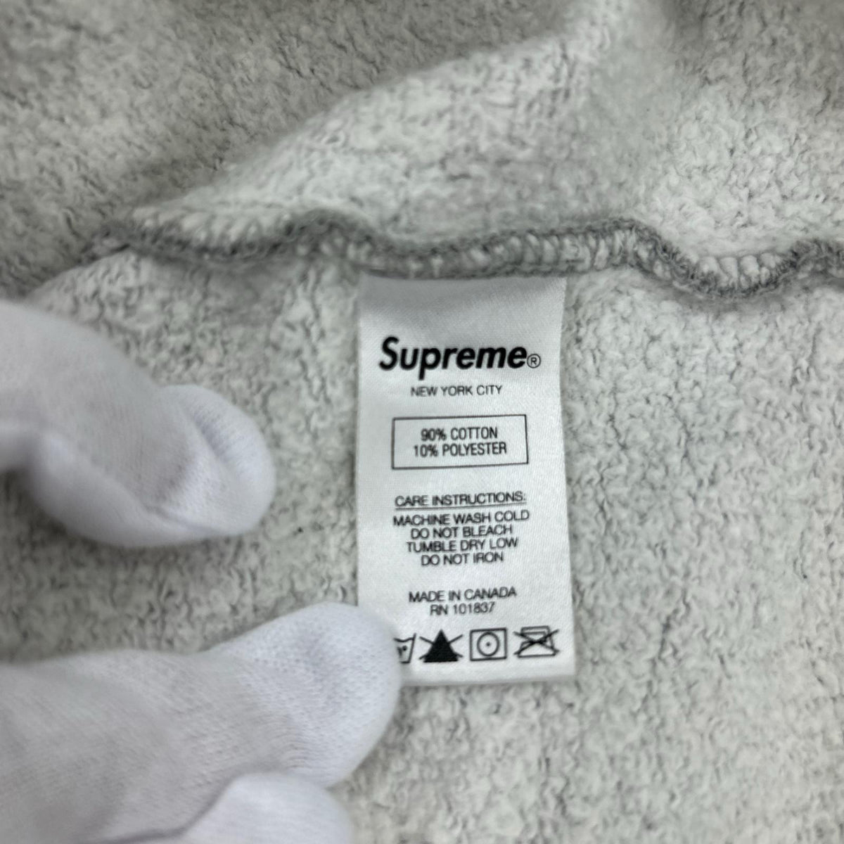 スウェット 20SS Cutout Logo Crewneck XL ブラック