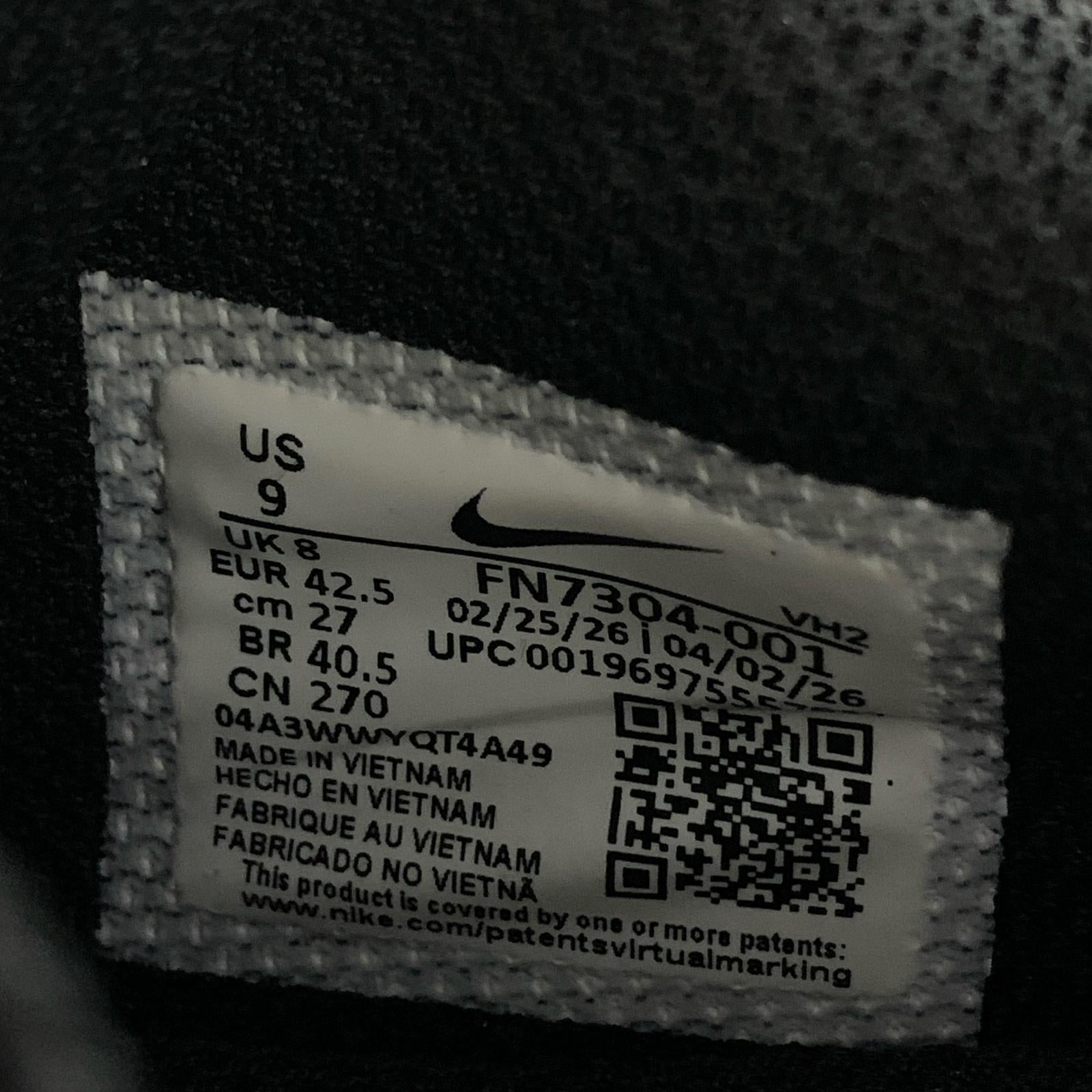 スニーカー FN7304-001 27cm (US9 UK8 1/2 EU44) ブラック