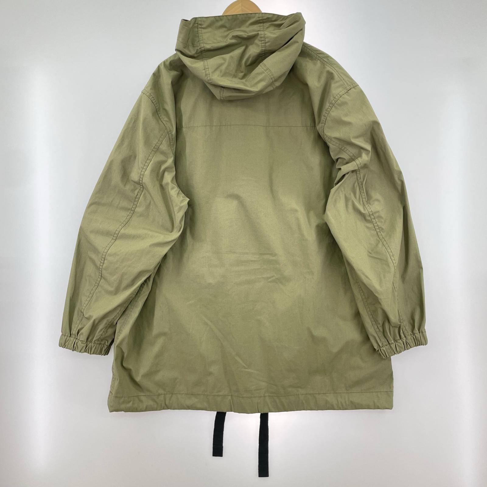 ジャケット COMME des GARCONS HOMME 綿エステル 高密度ウェザー製品加工アノラックパーカー M