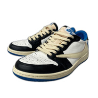 スニーカー ×Travis Scott × fragment AJ1 LOW 25.5cm (US7 1/2 UK7 EU41)