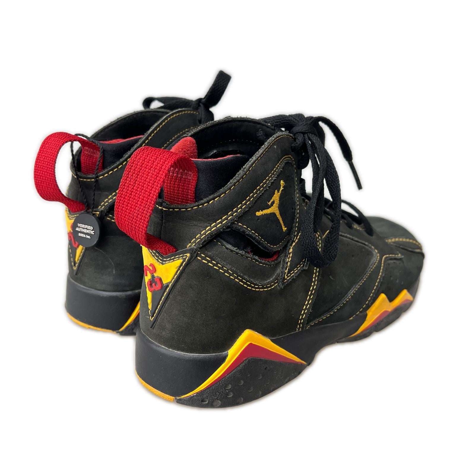 スニーカー AIR JORDAN 7 RETRO BG ブラック (24.0) 24.5cm (US6 1/2 UK6 EU39) ブラック