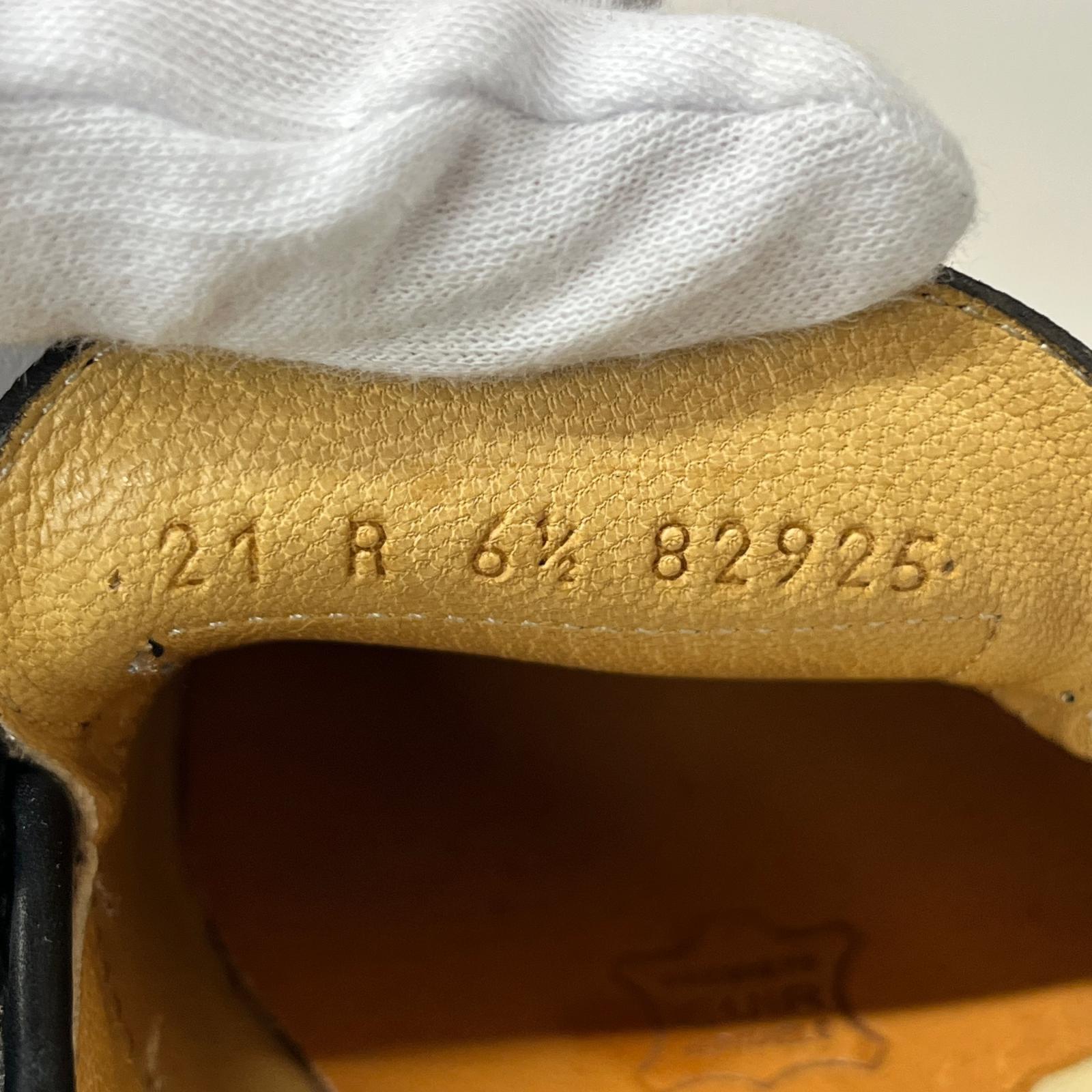 シューズ Paraboot REIMS/MARCHE ランス コインローファー 6.5 ブラック ブラック
